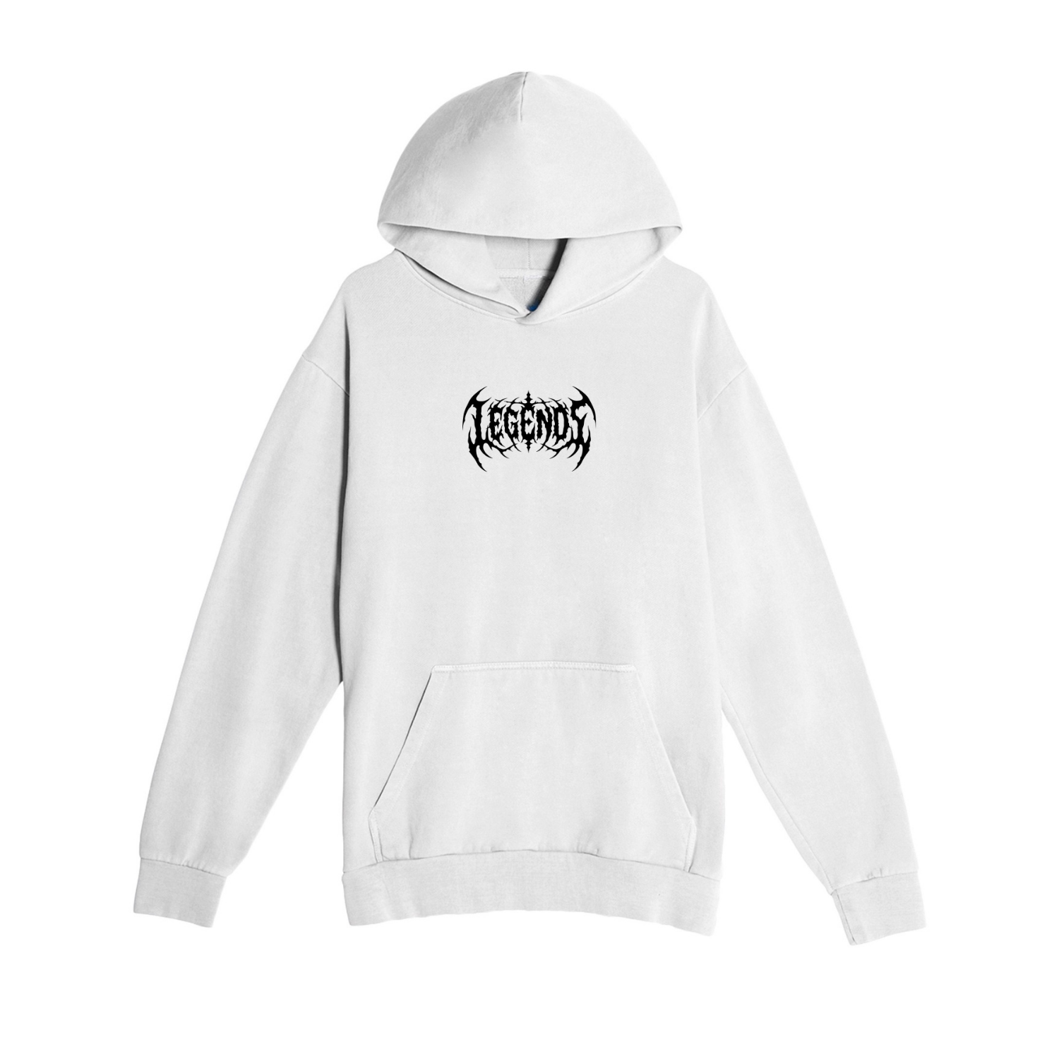 * Hoodie - Light Grey Metal Monster