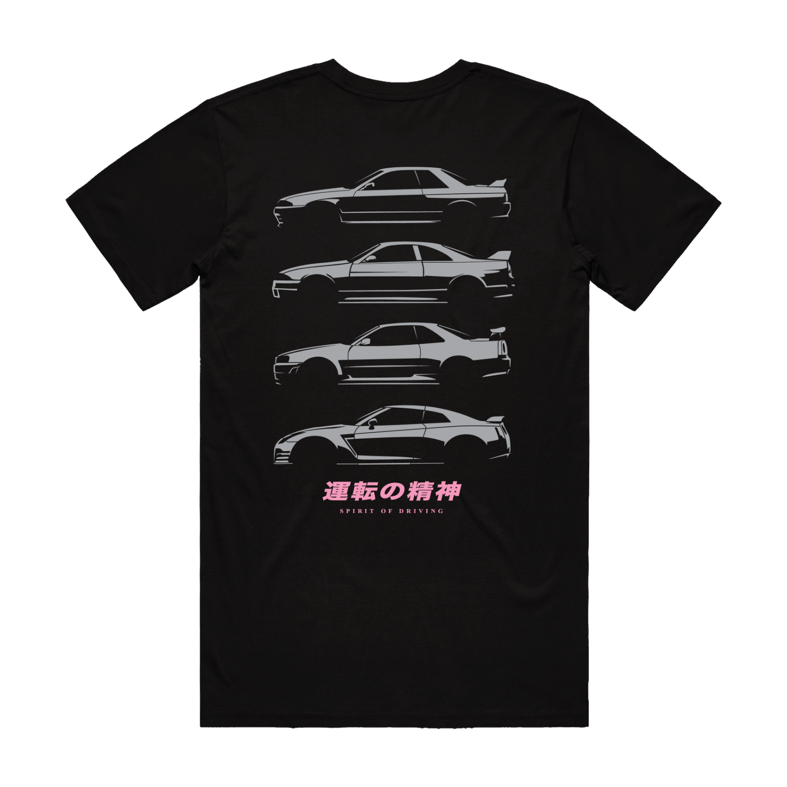 * Tshirt - Black GTR Legends