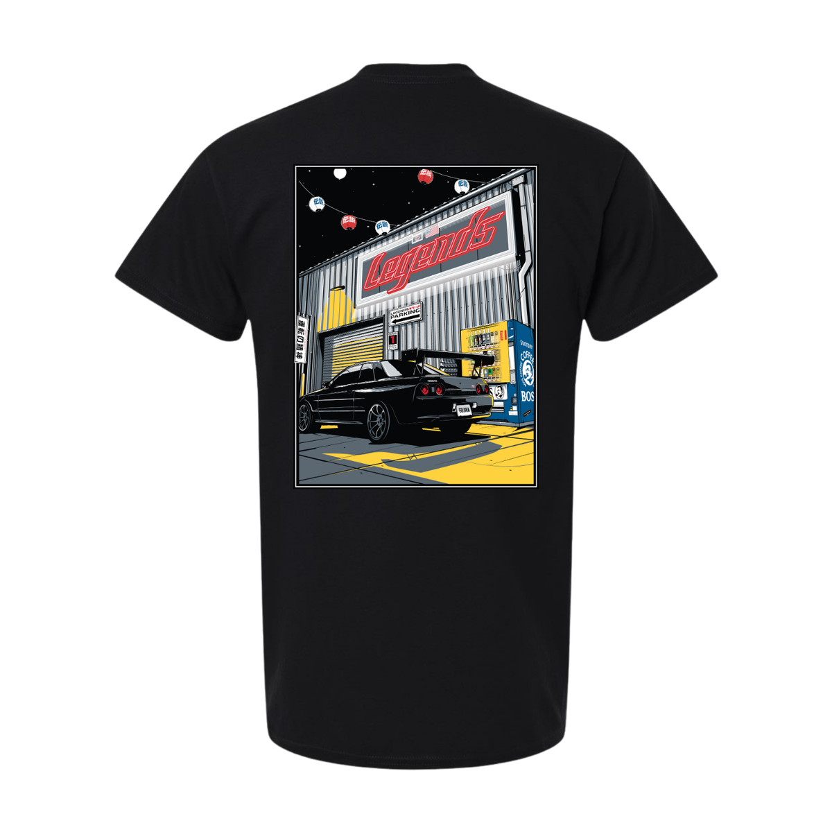 Tshirt - Black R32 Garage