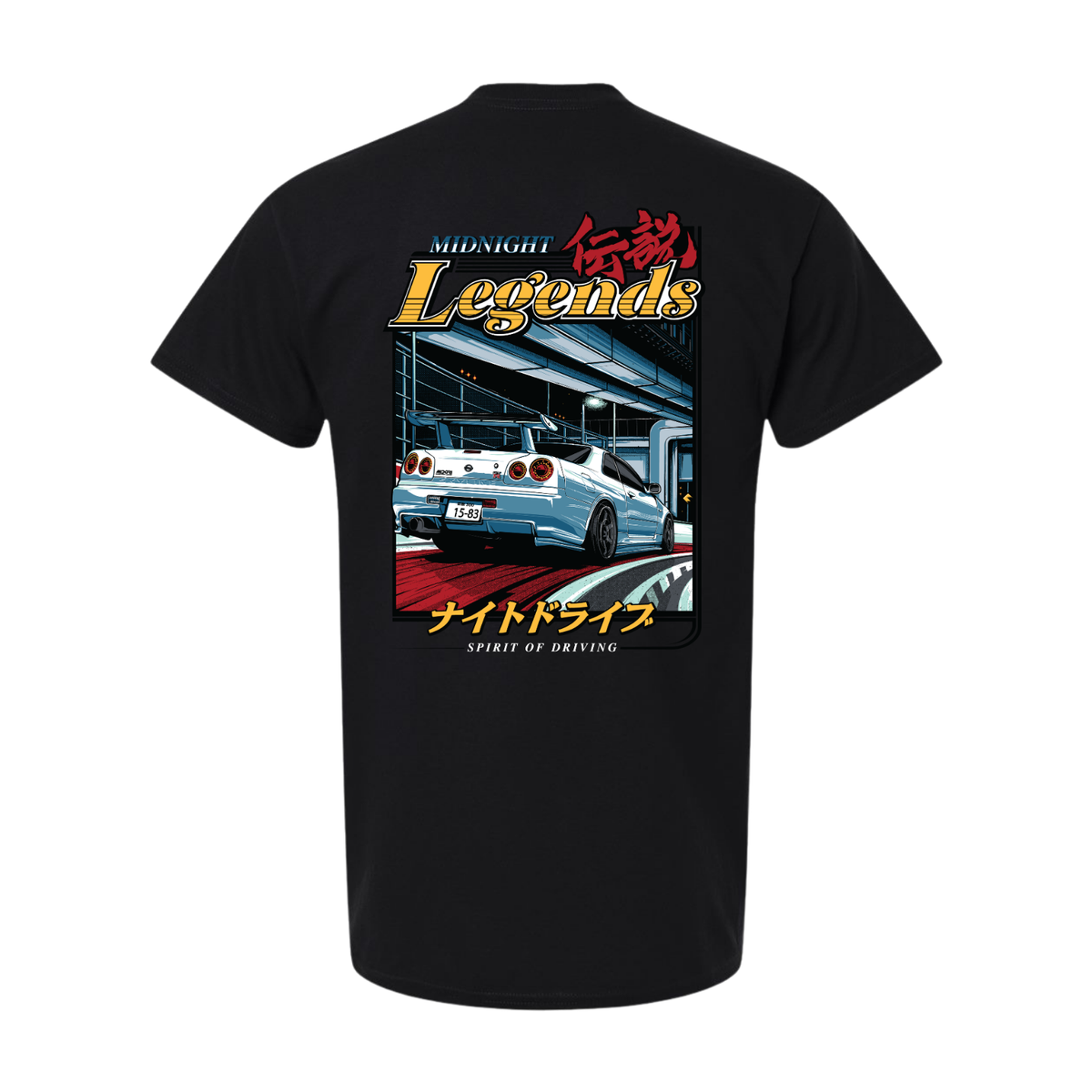 * Tshirt - Black Midnight Legends