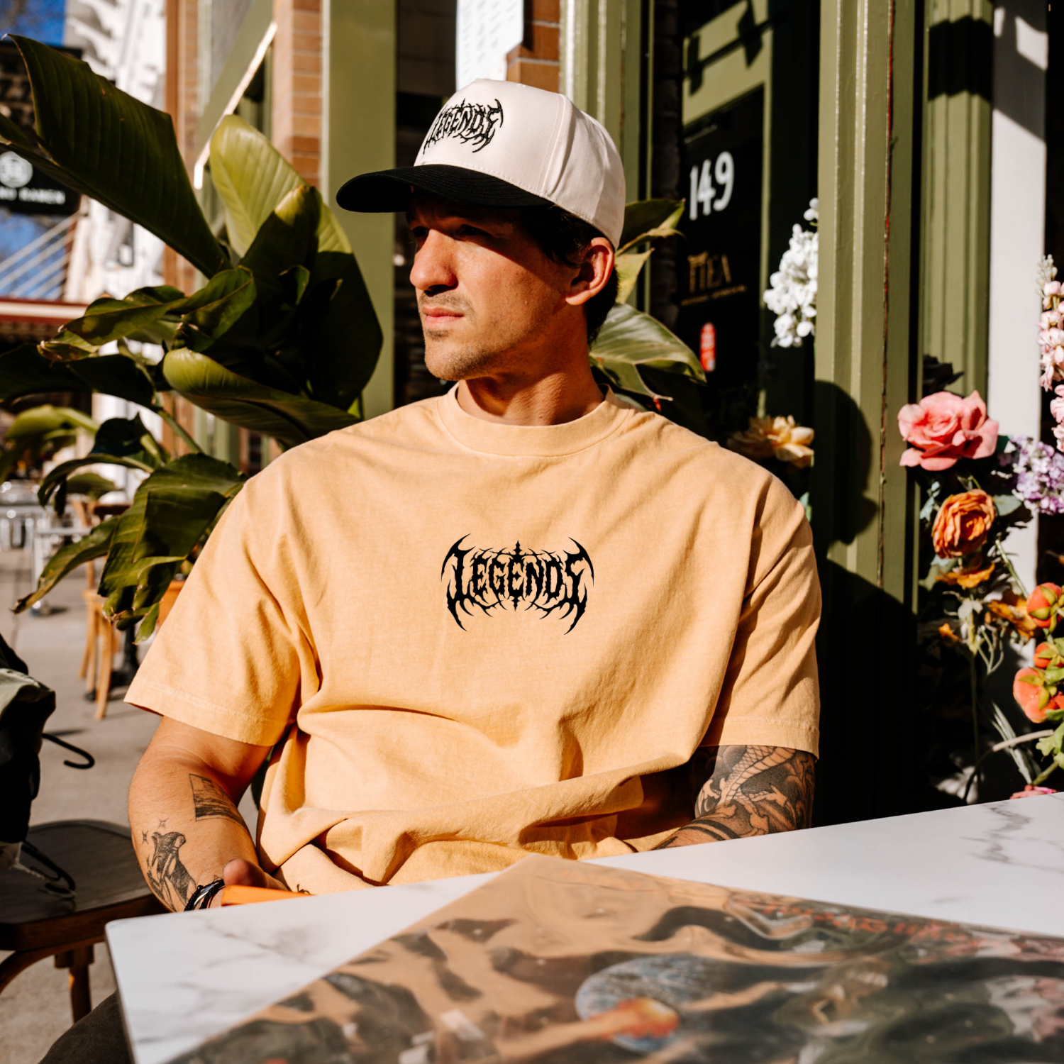 * Tshirt - Gold Metal Monster