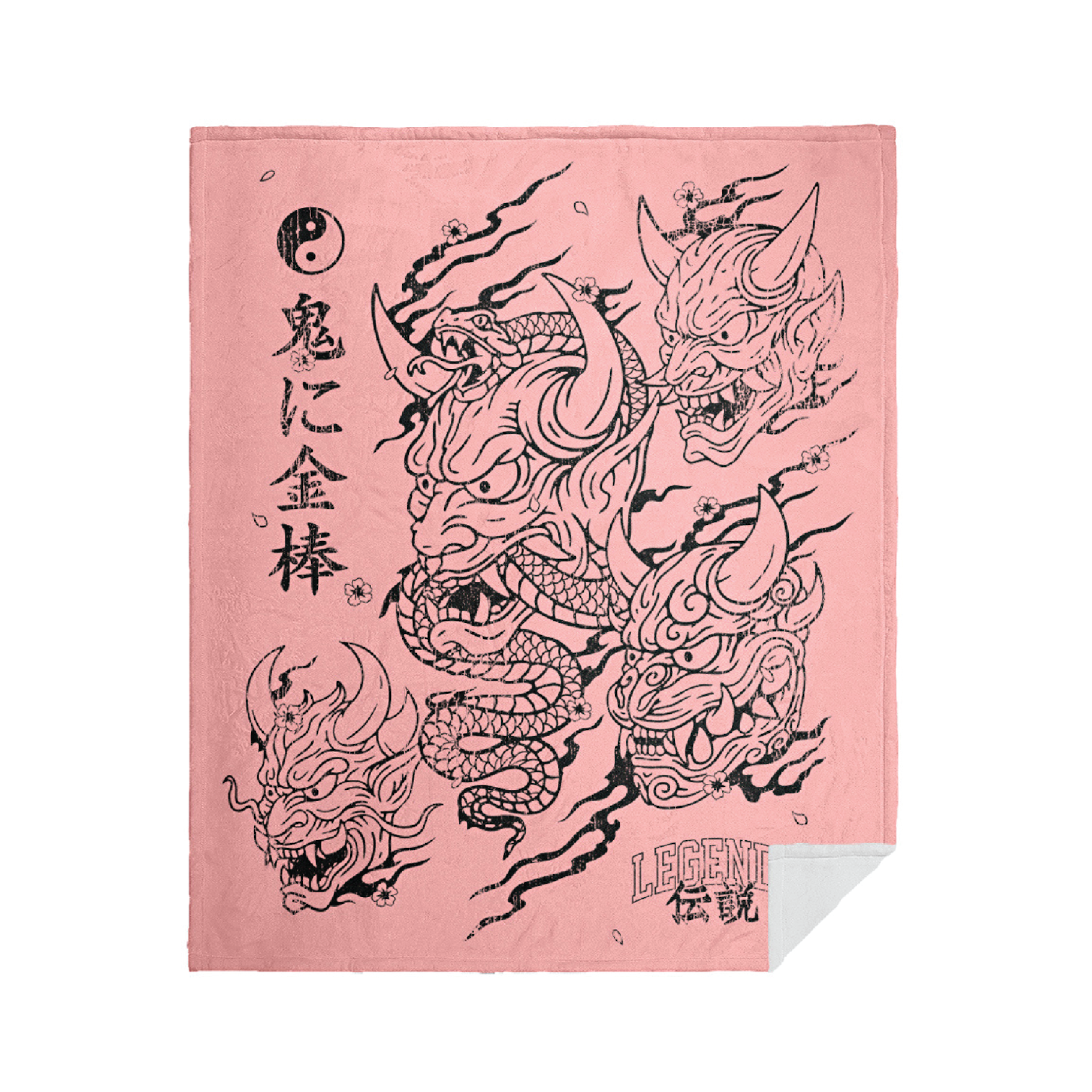 Blanket - Pink Oni