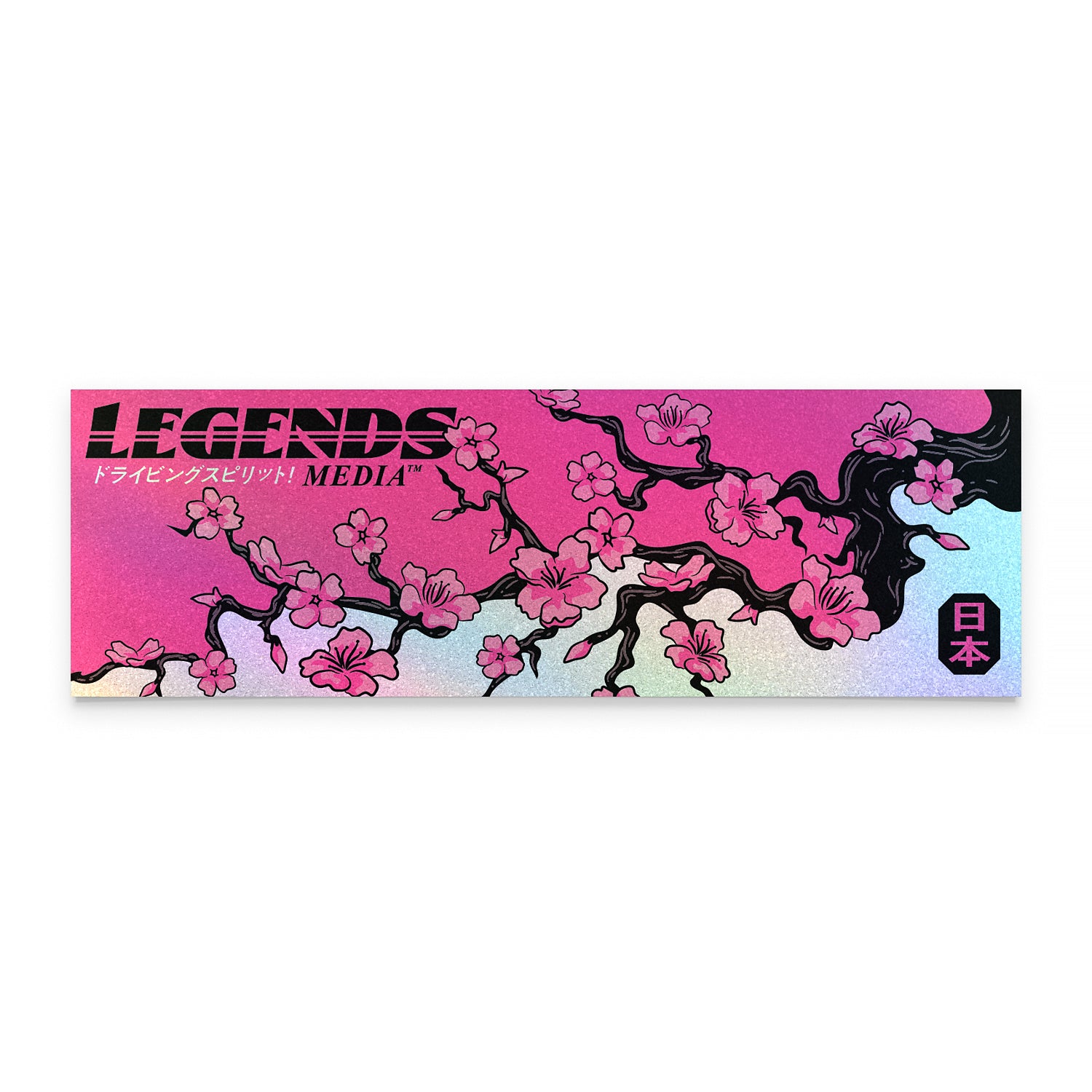 Box Sticker - Pink Sakura
