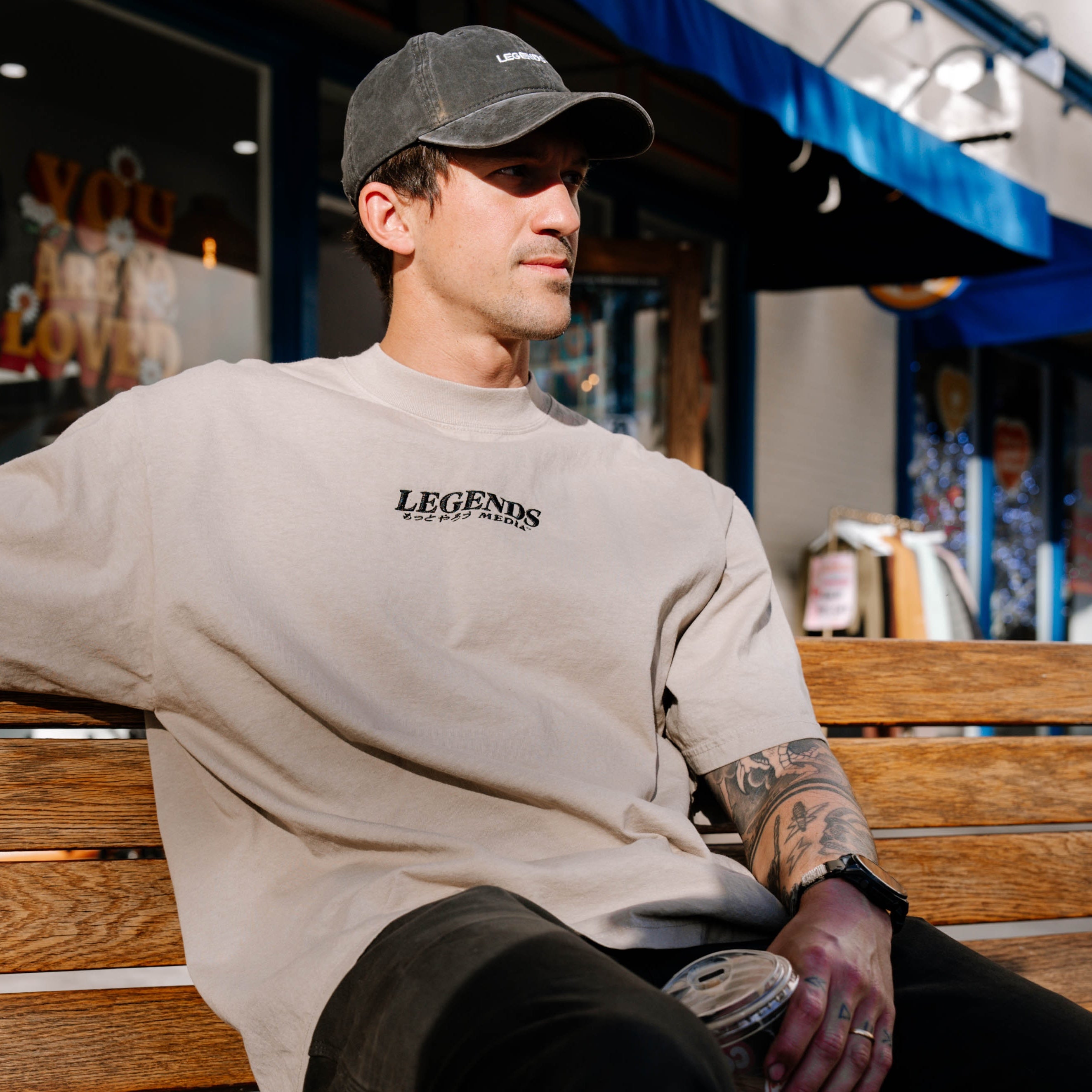 Tshirt - Tan Premium Drivers Club