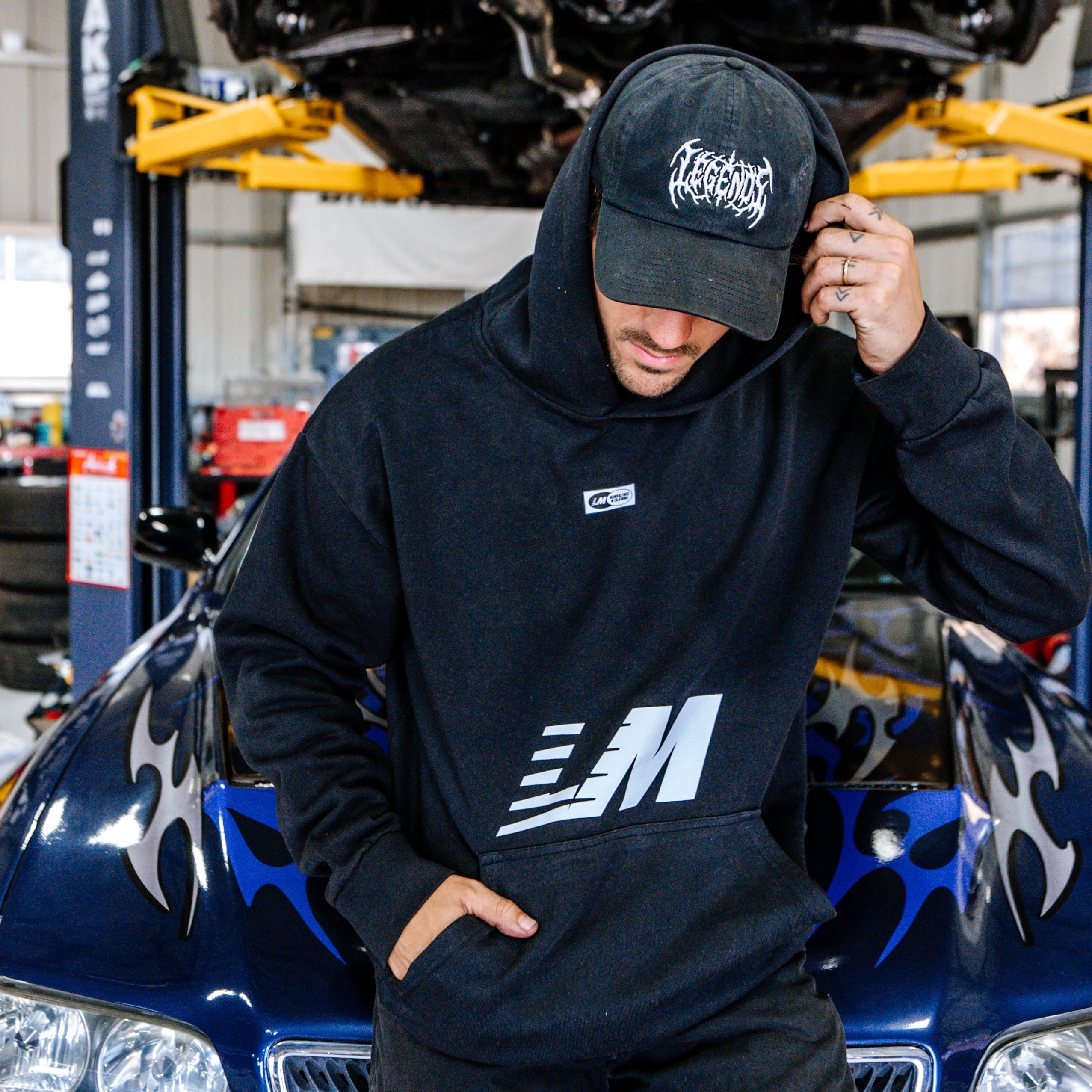 Hoodie - Black Worldwide