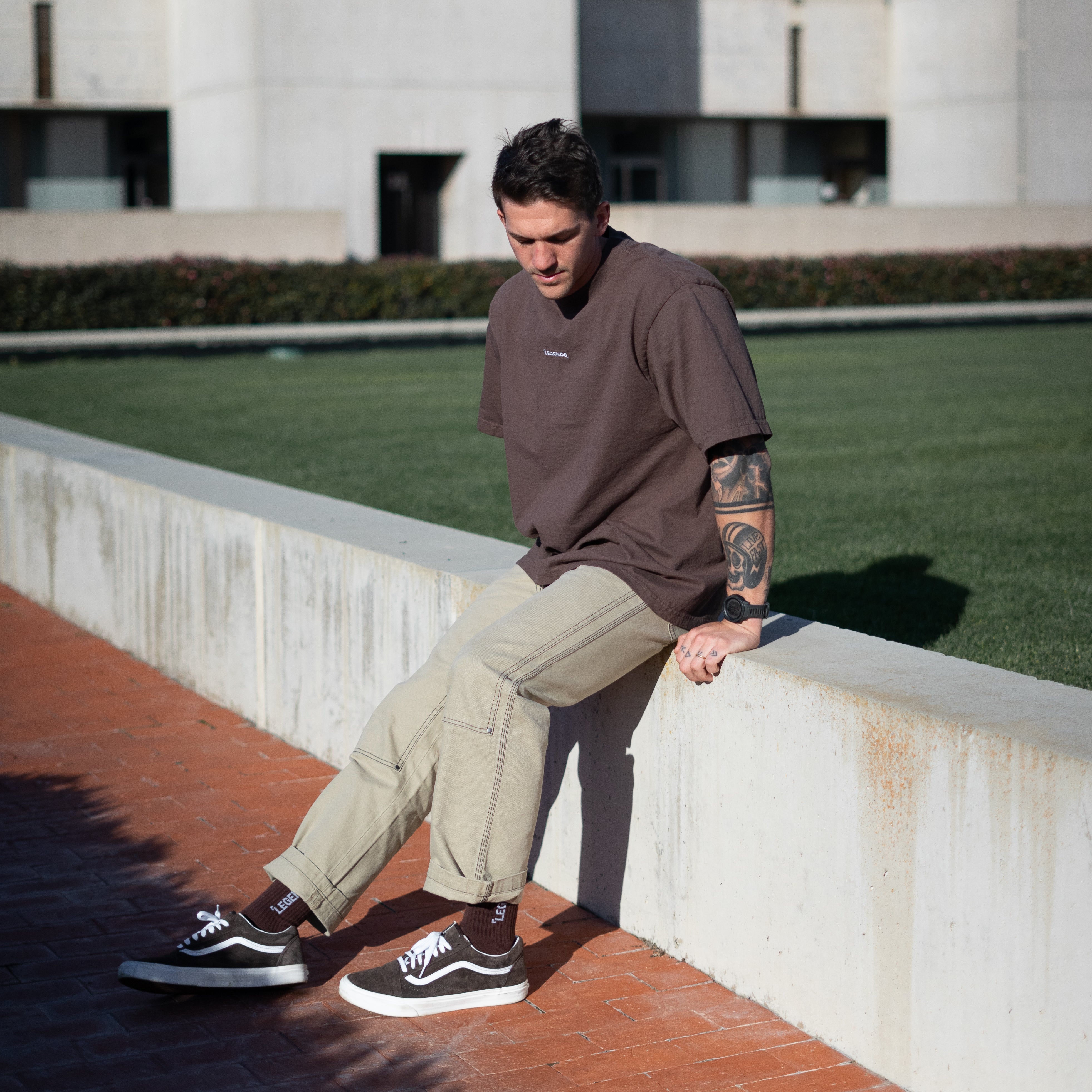 Socks - Brown Signature