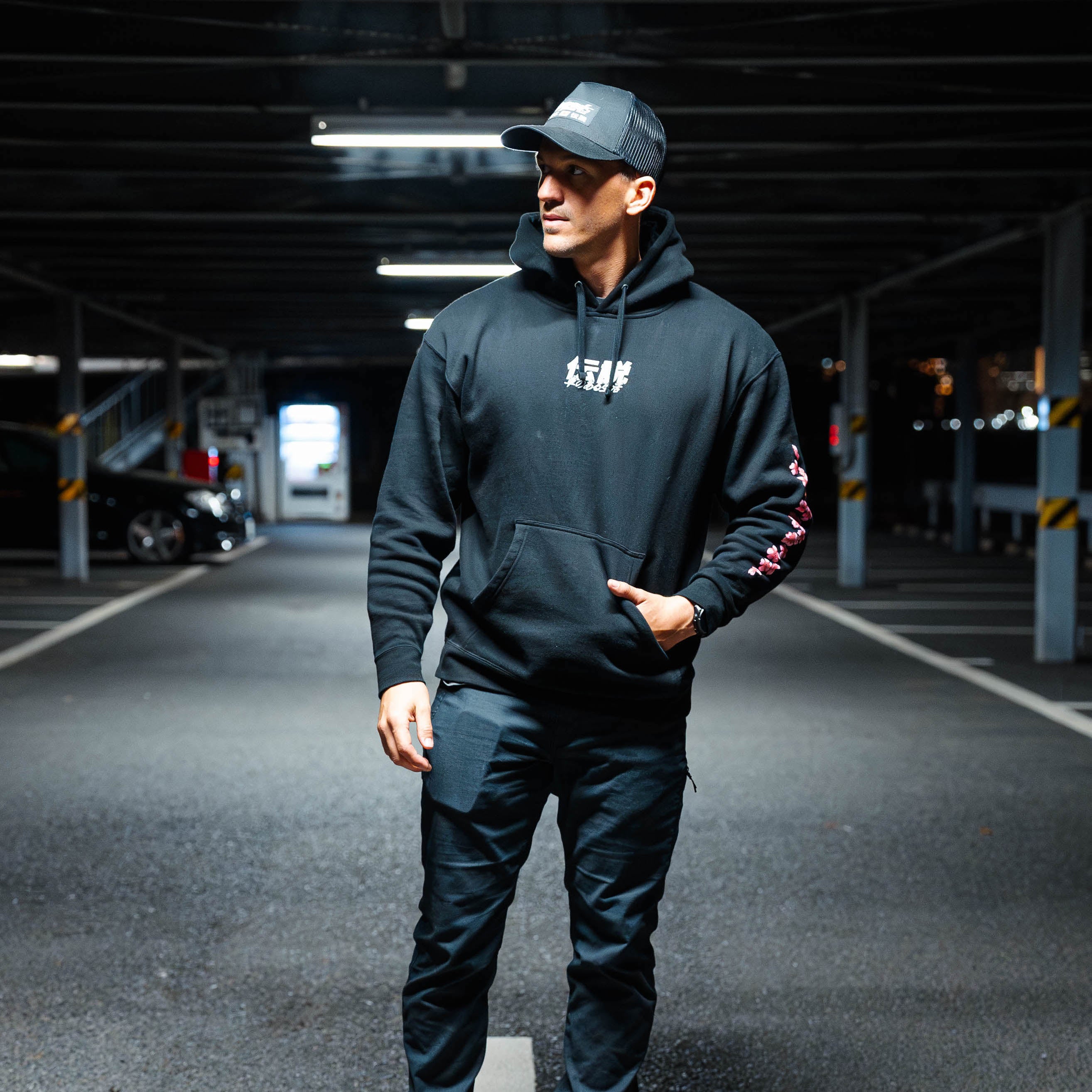 PRESALE Hoodie - Black Sakura