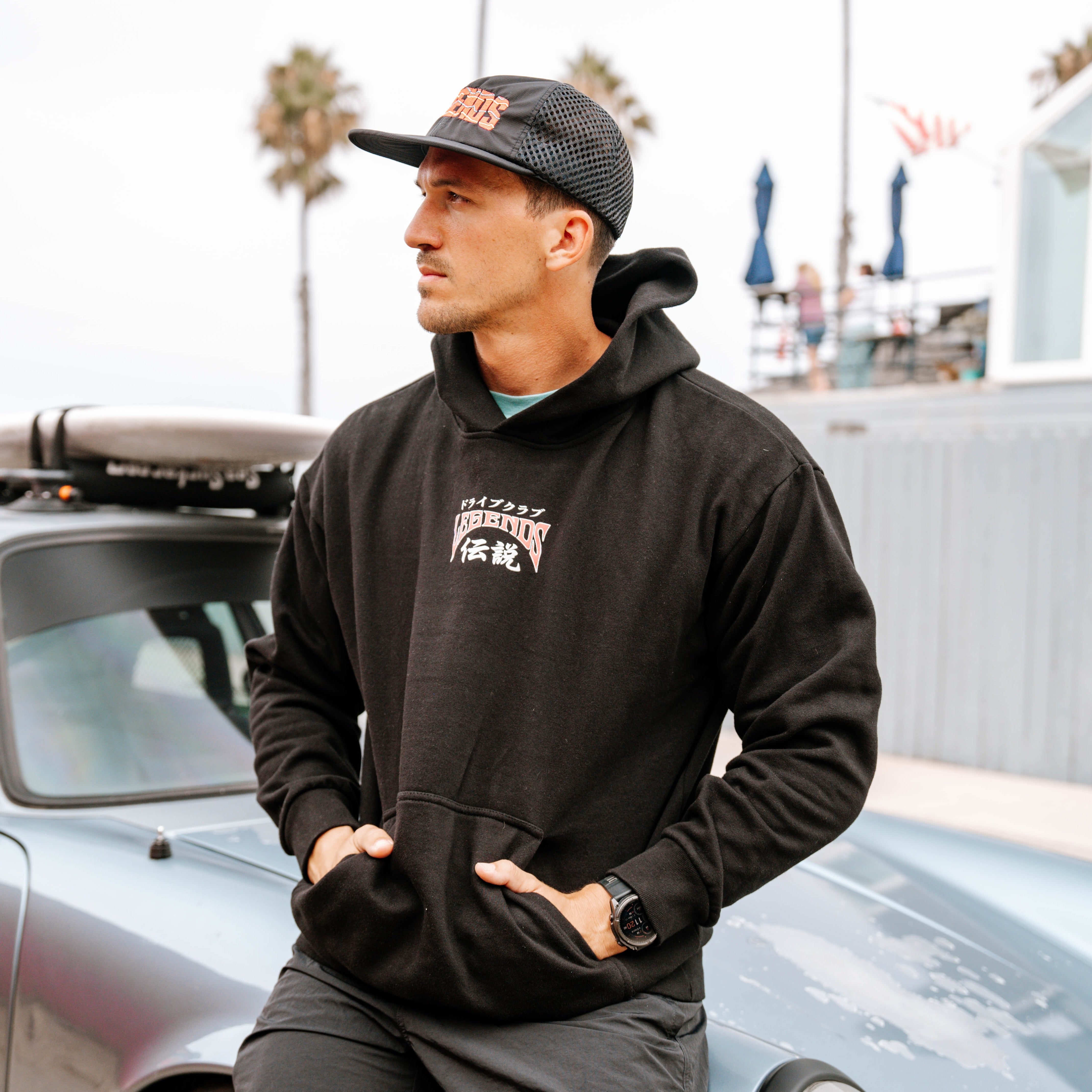 Trucker Hat - Black Endless Summer