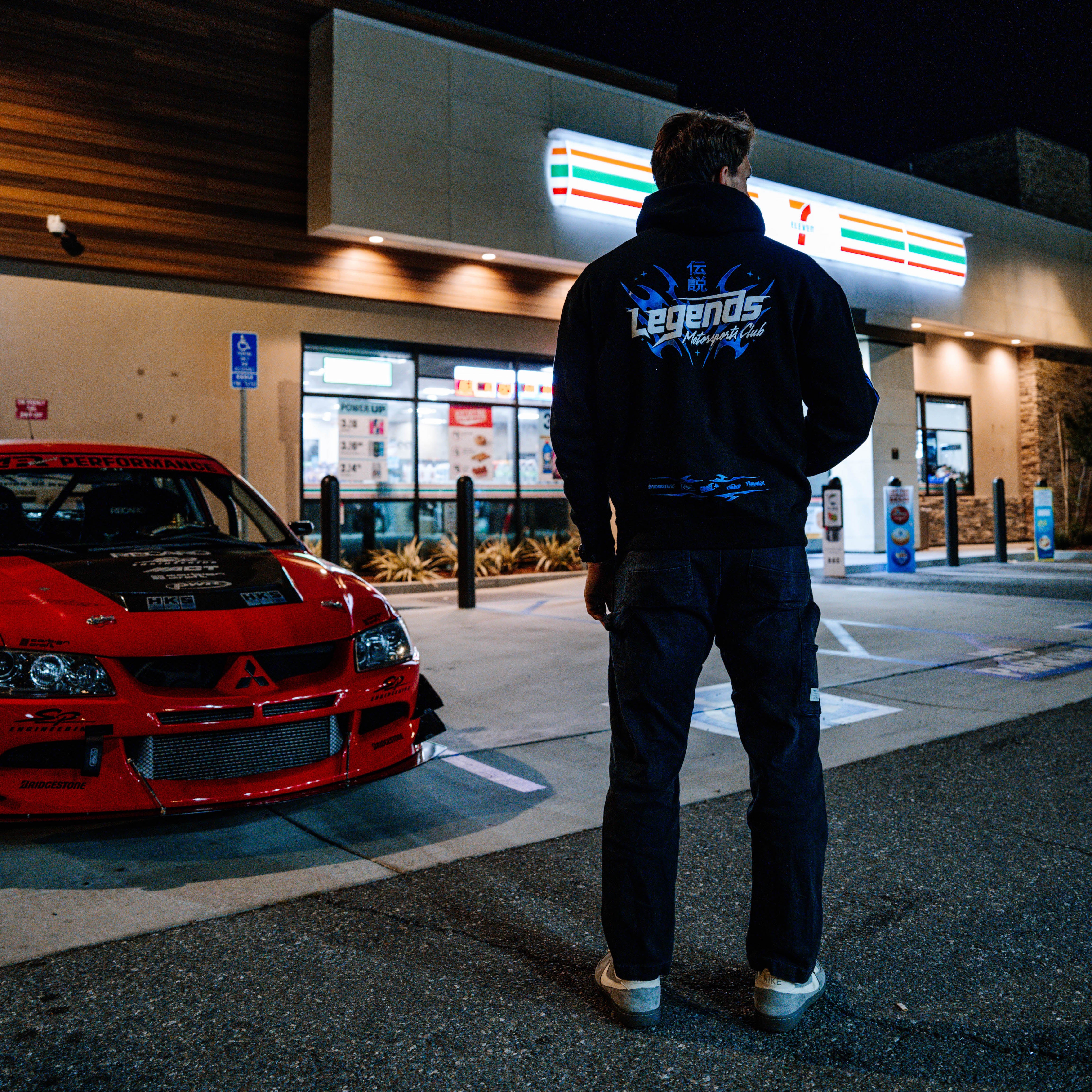 Hoodie - Black Motorsports Club