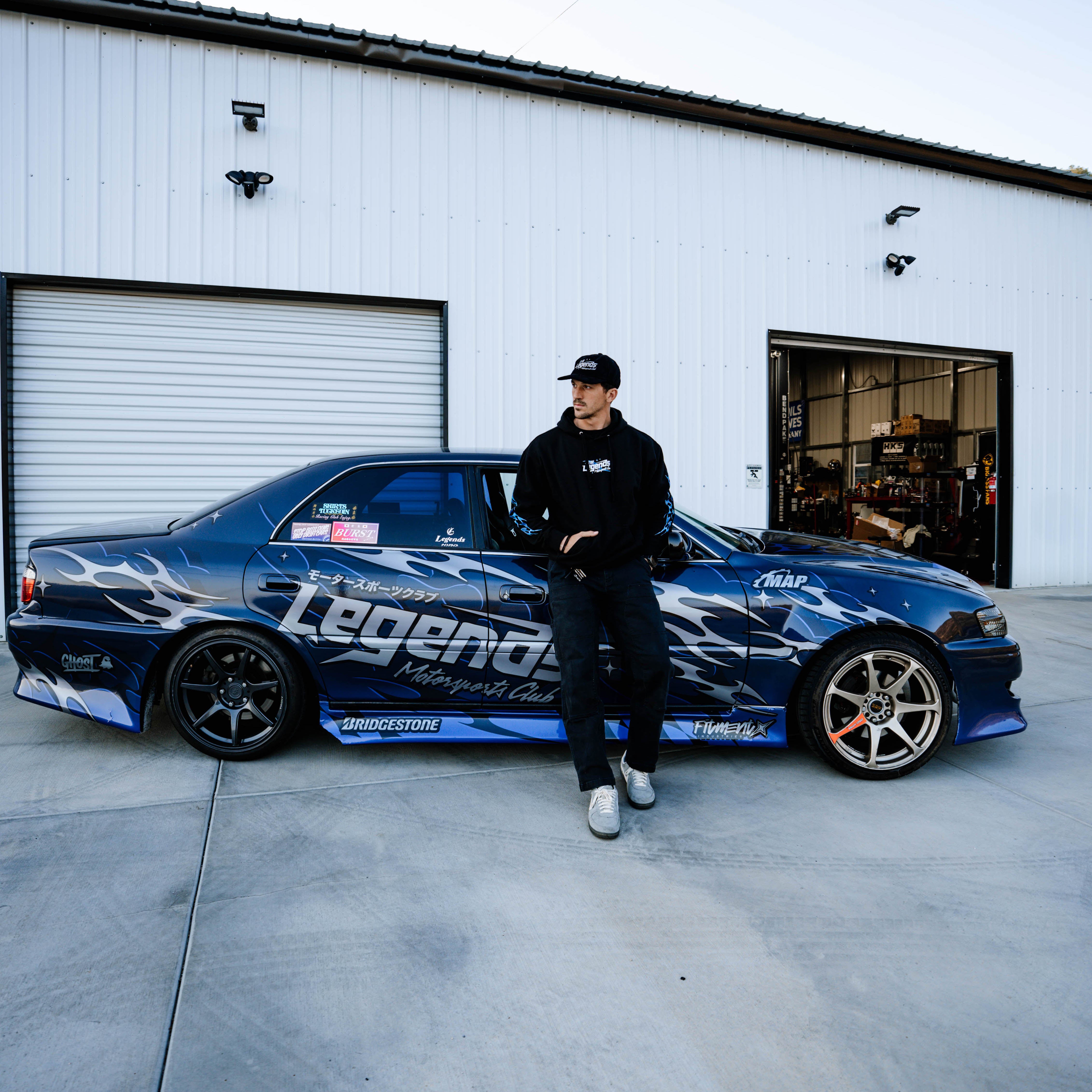 Hoodie - Black Motorsports Club