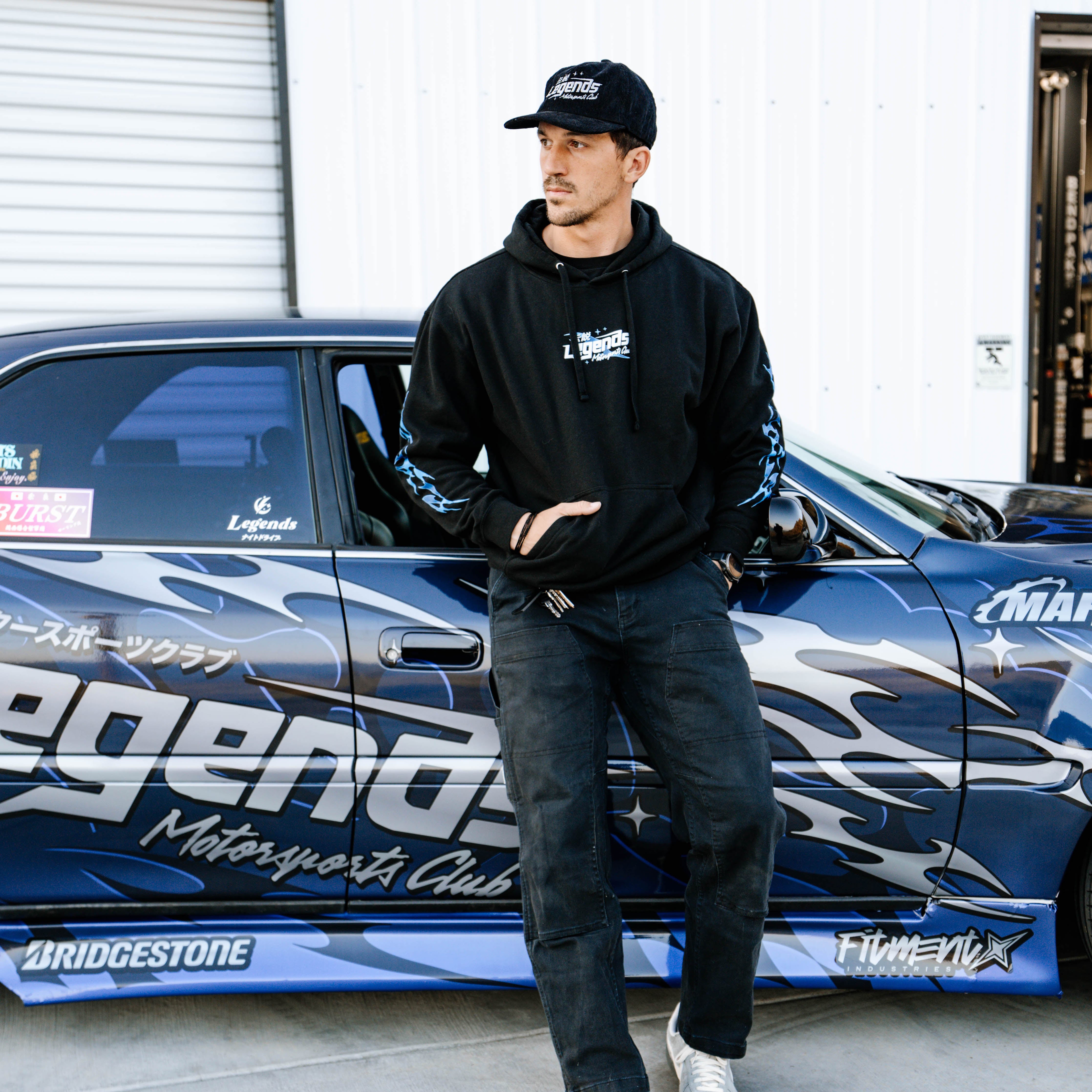 Hoodie - Black Motorsports Club