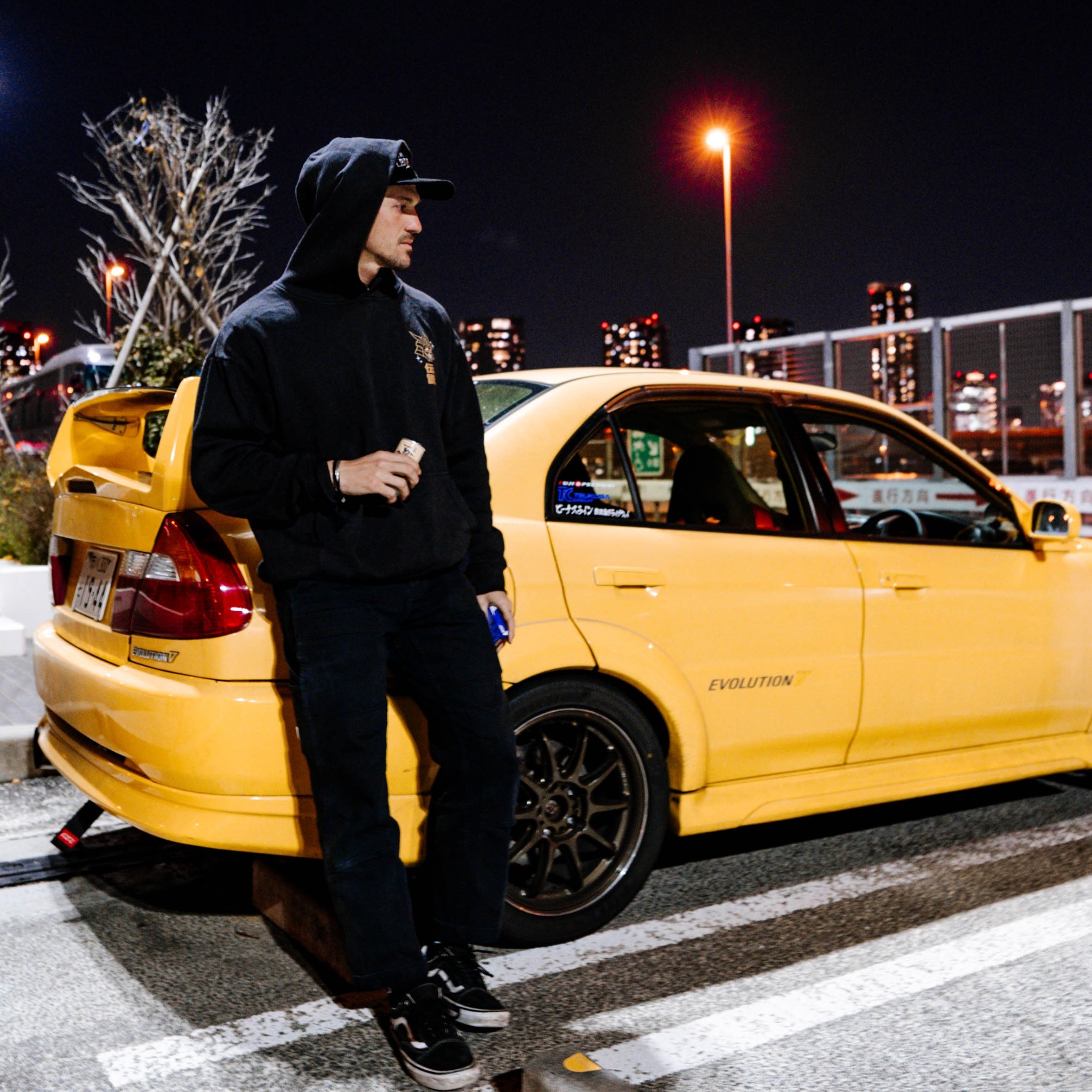 Hoodie - Black Night Run