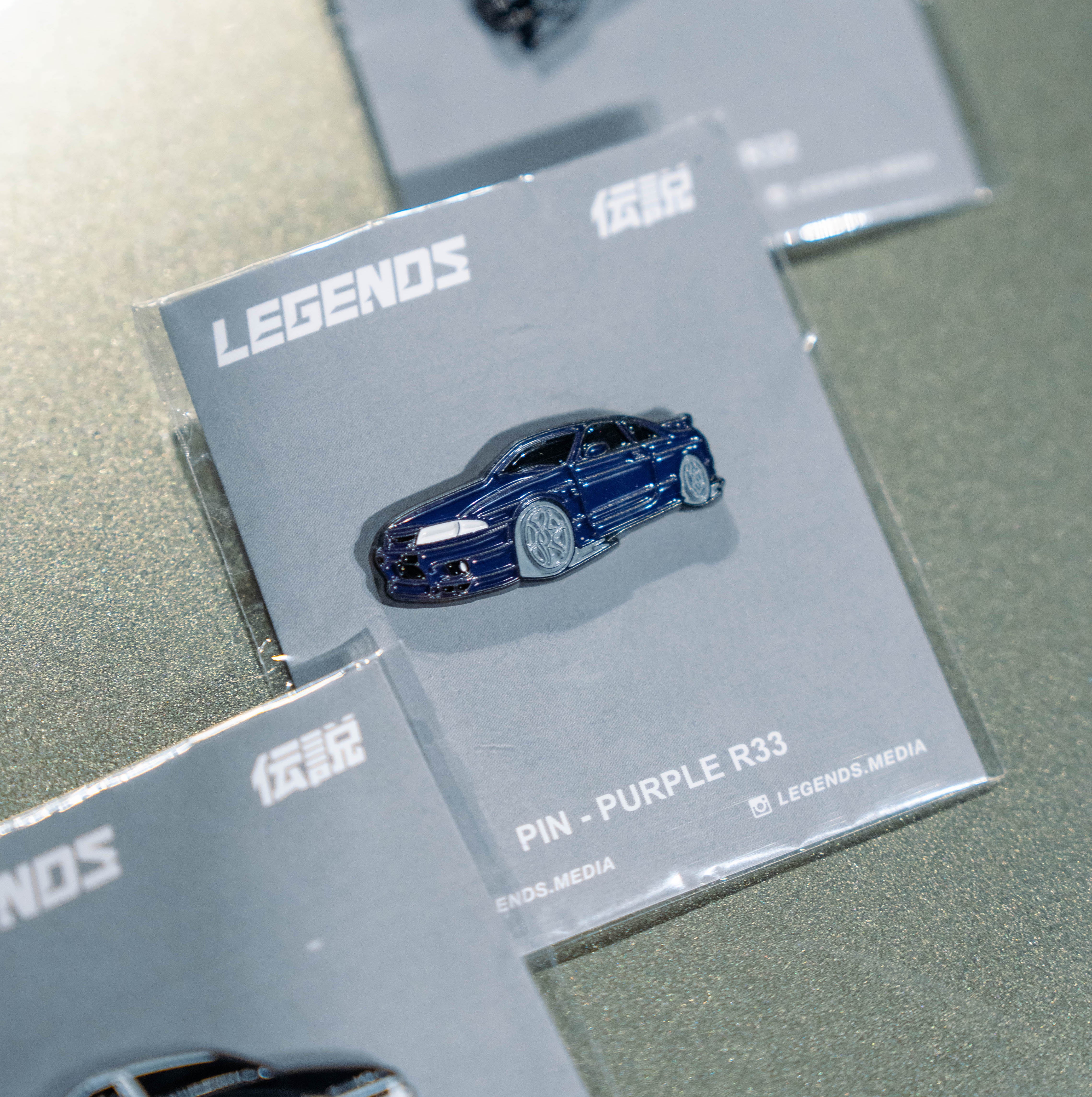 Pin - Purple R33