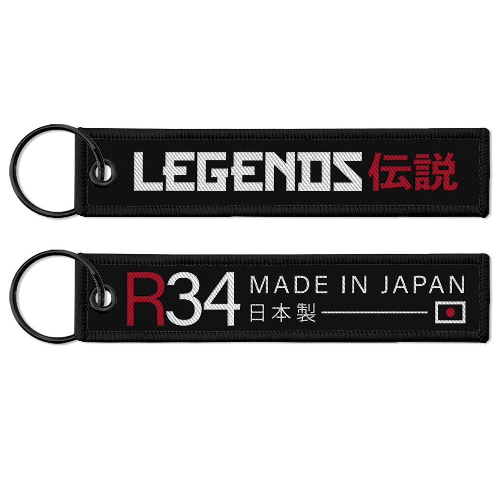 Jet Tag - Black Made in Japan