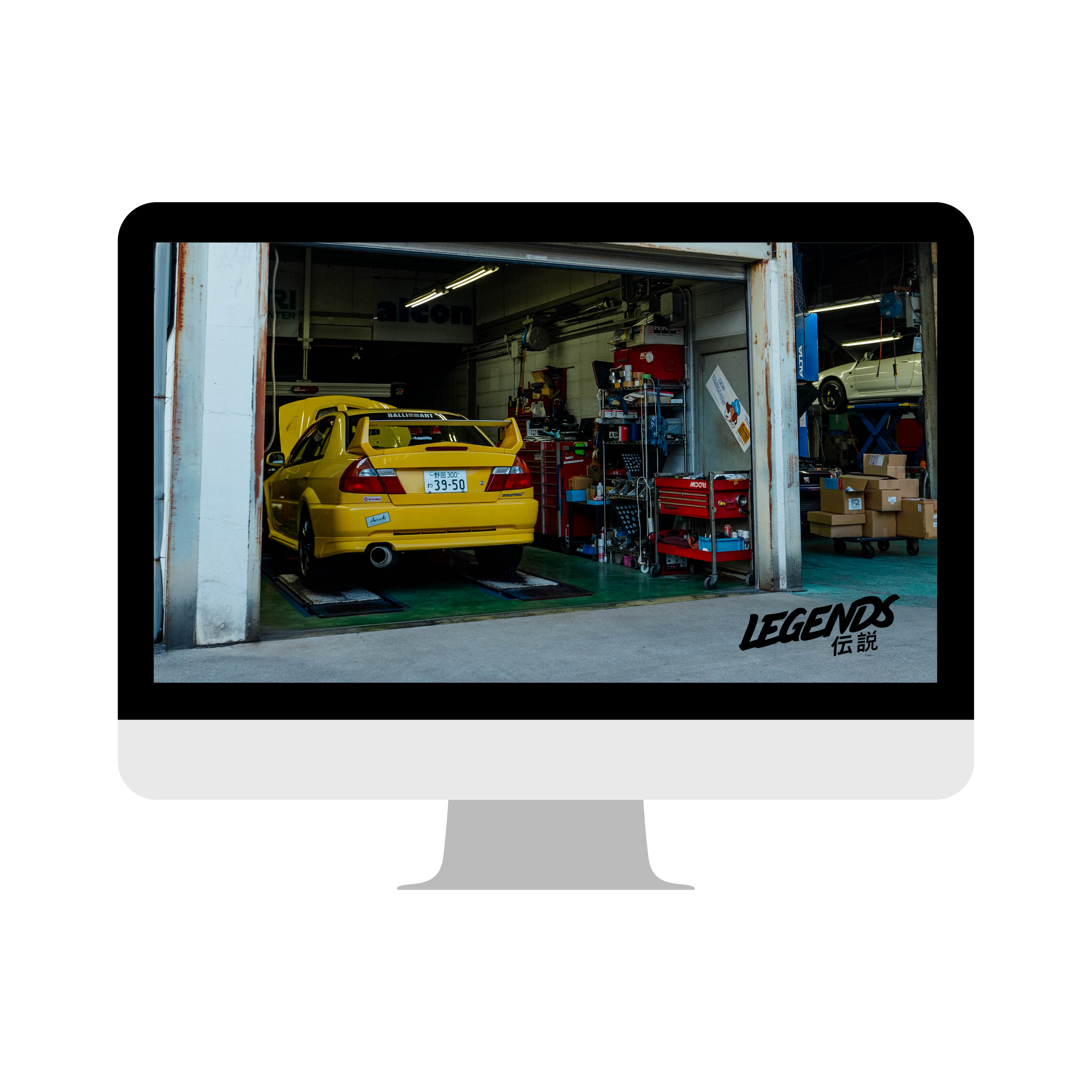 Desktop Wallpaper - Tuned in Japan