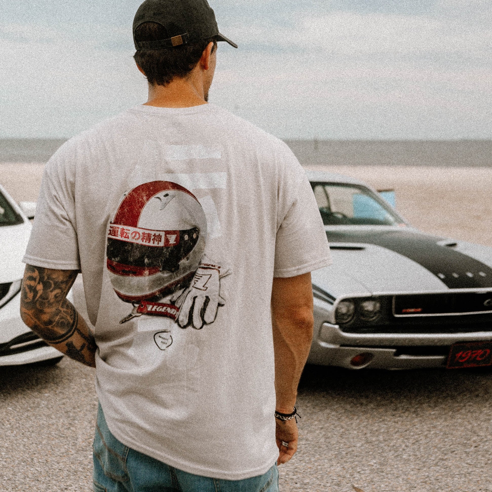 Tshirt - Tan Drivers Only