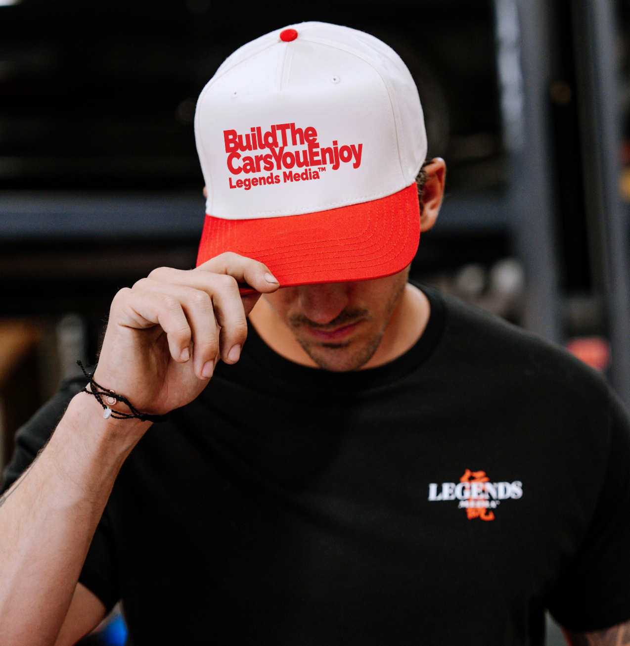# Snapback Hat - White Build The Cars You Enjoy