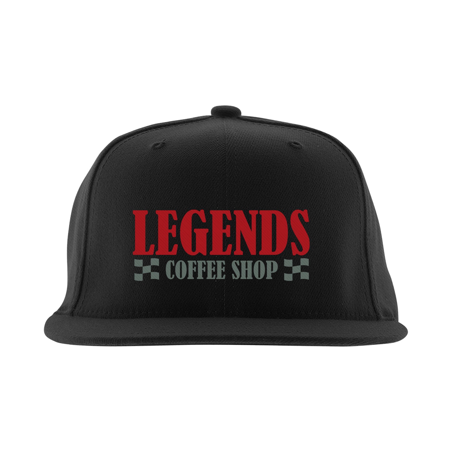 Snapback Hat - Black Coffee Shop