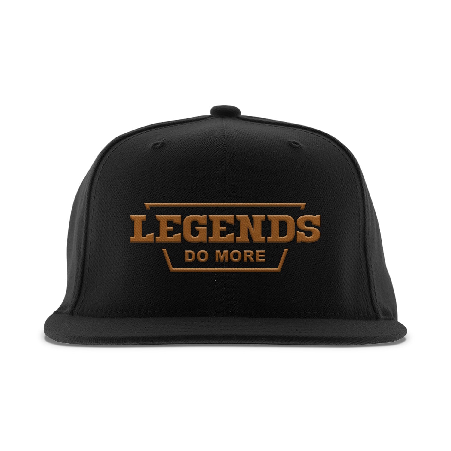 Snapback Hat - Black Do More