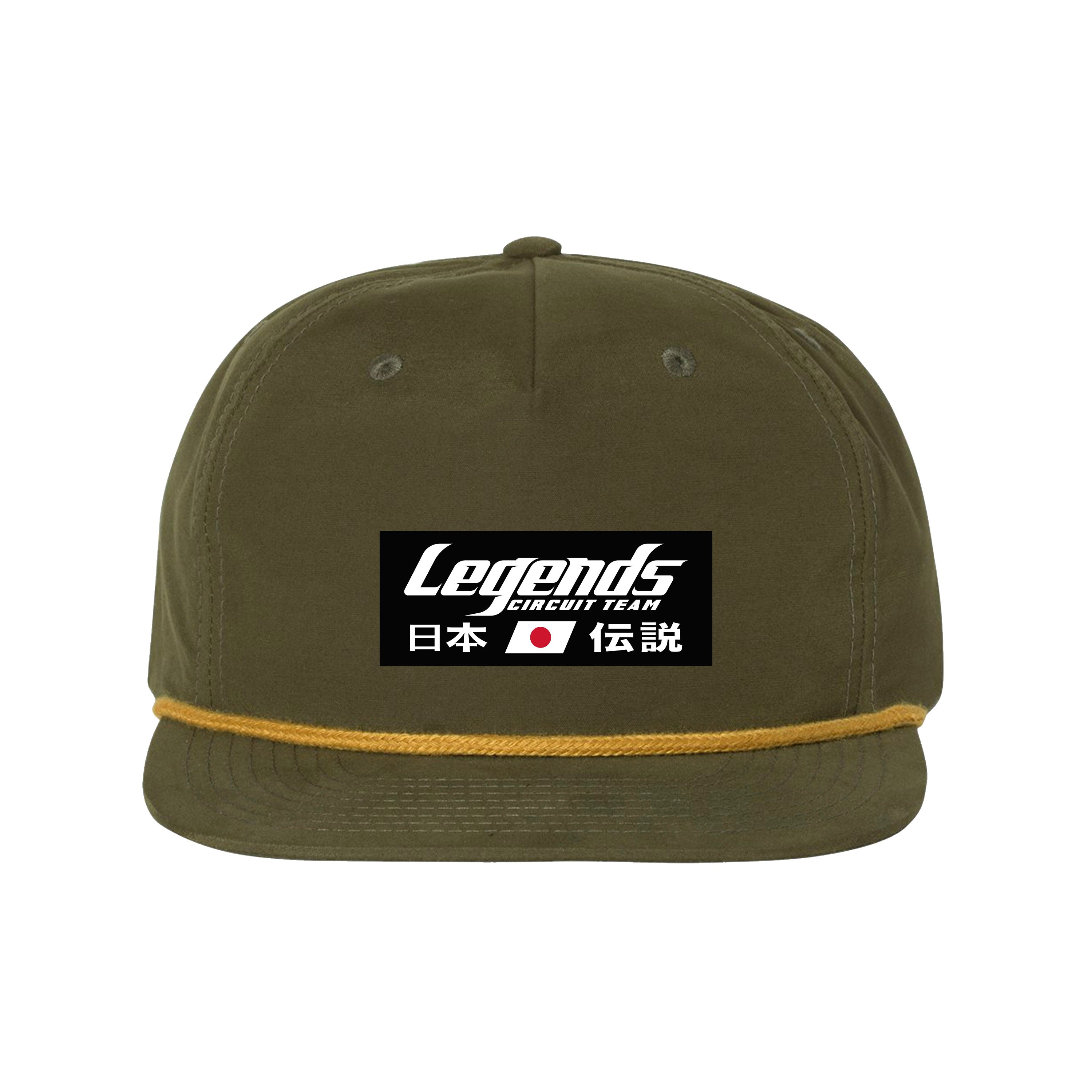 Snapback Hat - Green Championship Circuit