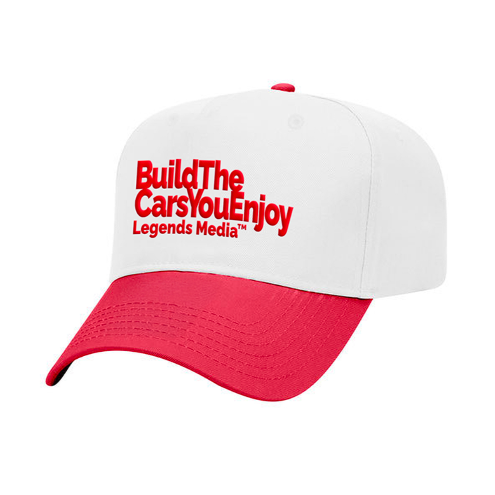 # Snapback Hat - White Build The Cars You Enjoy