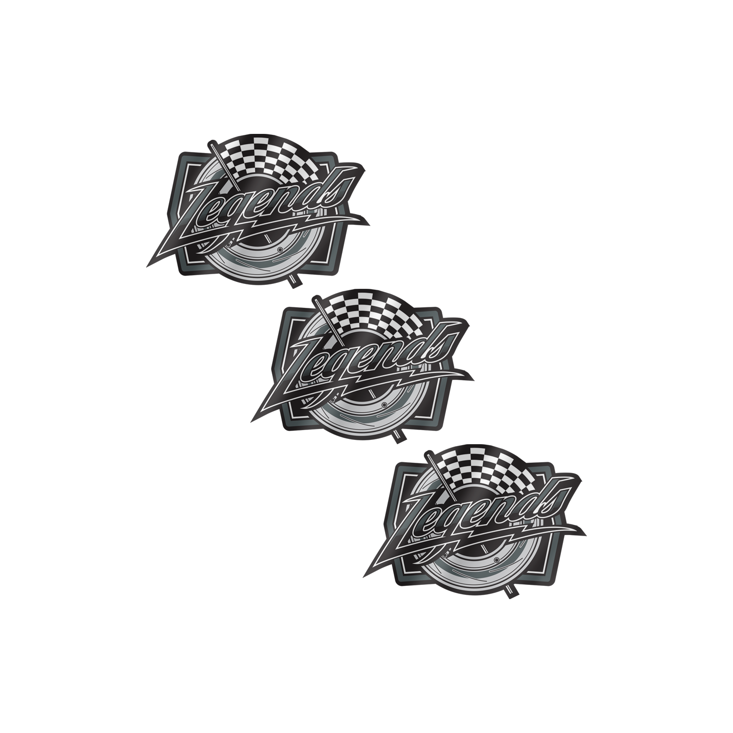 Sticker Pack - Black Street Supply