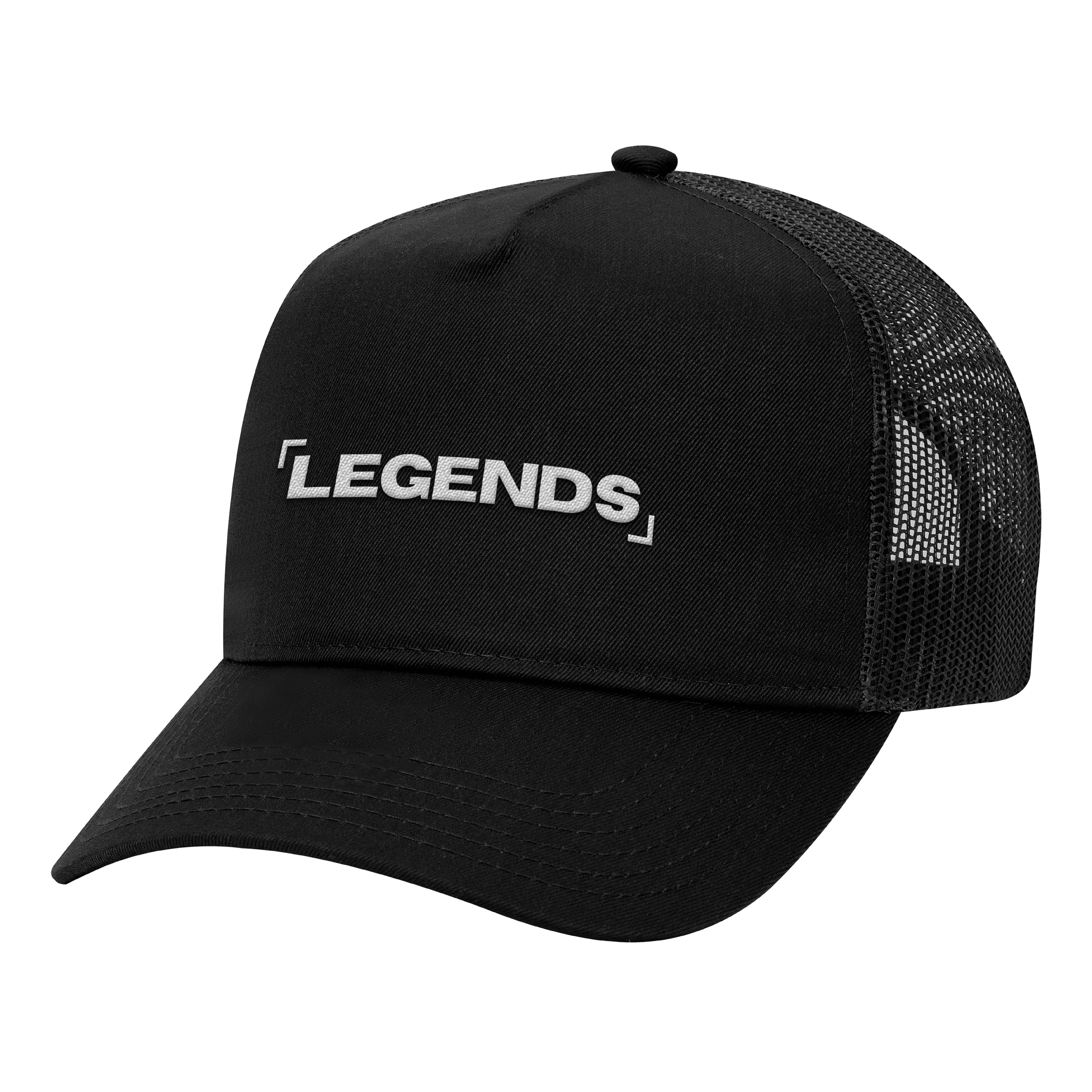 * Trucker Hat - Black Signature