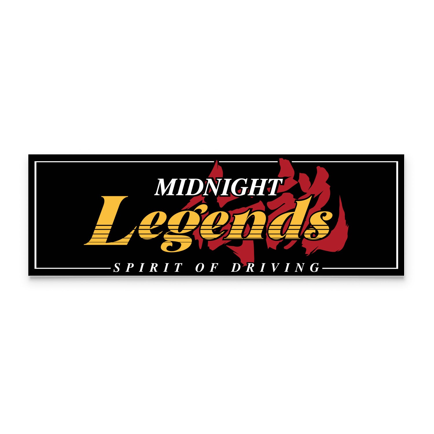 Box Sticker - Black Midnight Legends