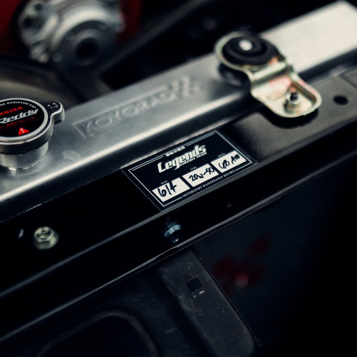 Maintenance Sticker Pack - Black Championship Circuit