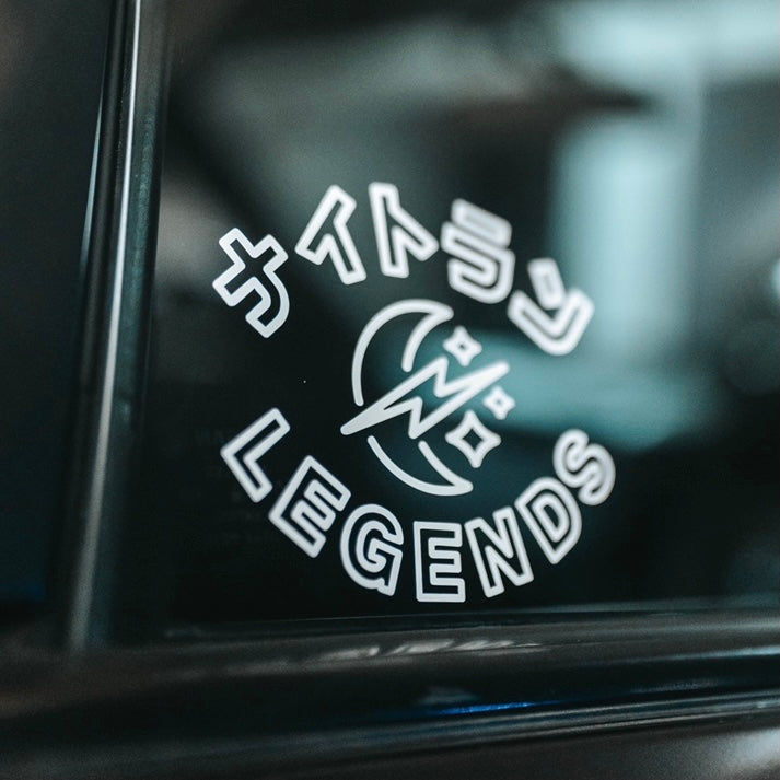 Die Cut Sticker - White Neon Legends