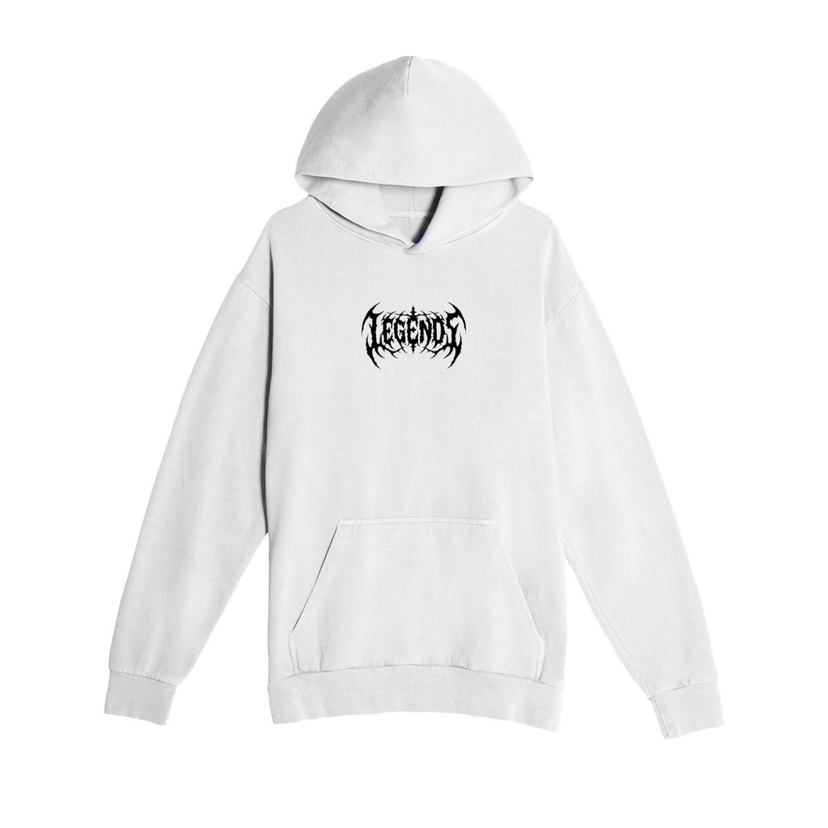 Hoodie - Light Grey Metal Monster
