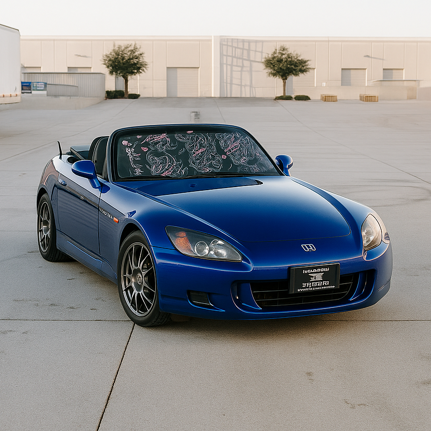 Sun Shade - Black Oni