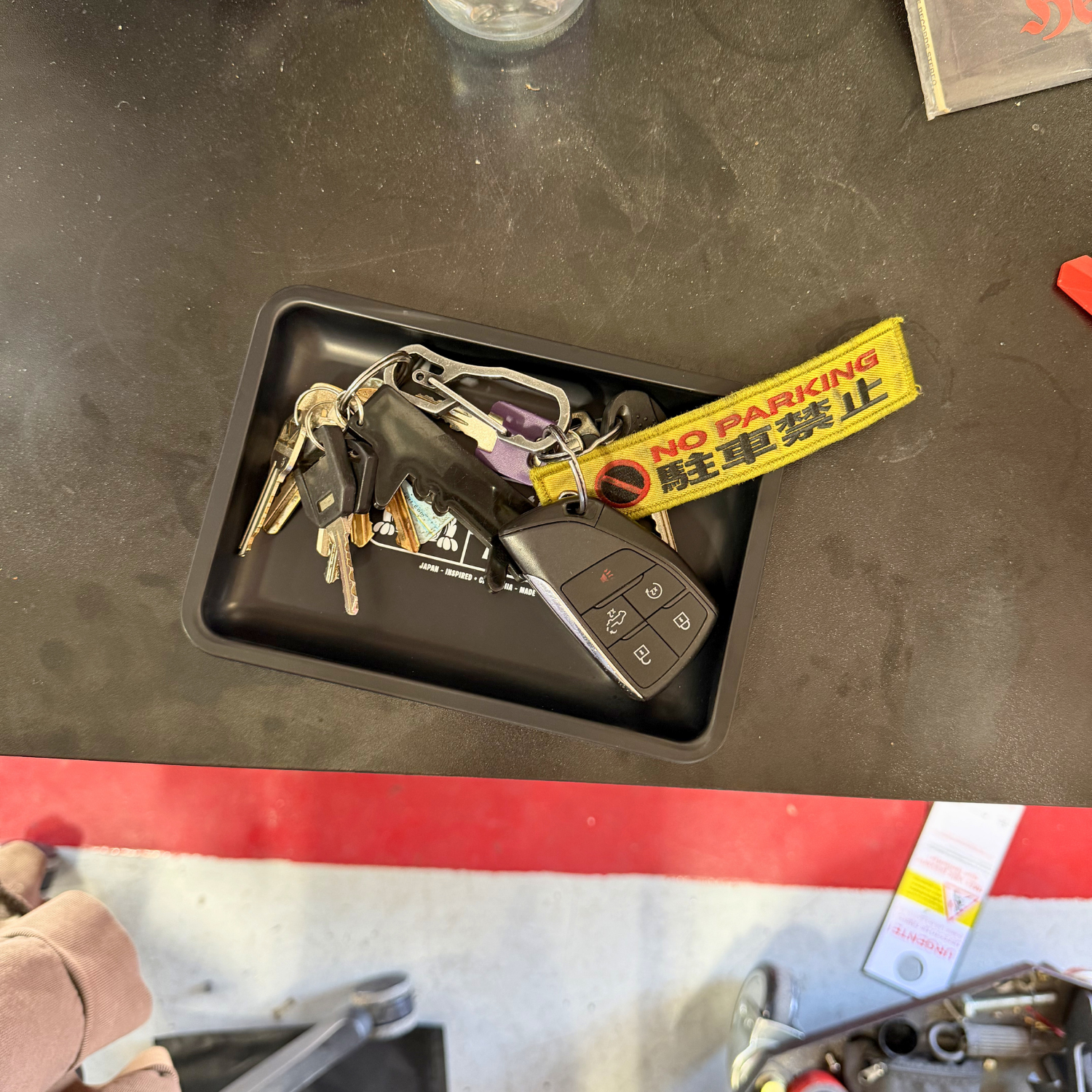 Key Tray - Black Your Luck