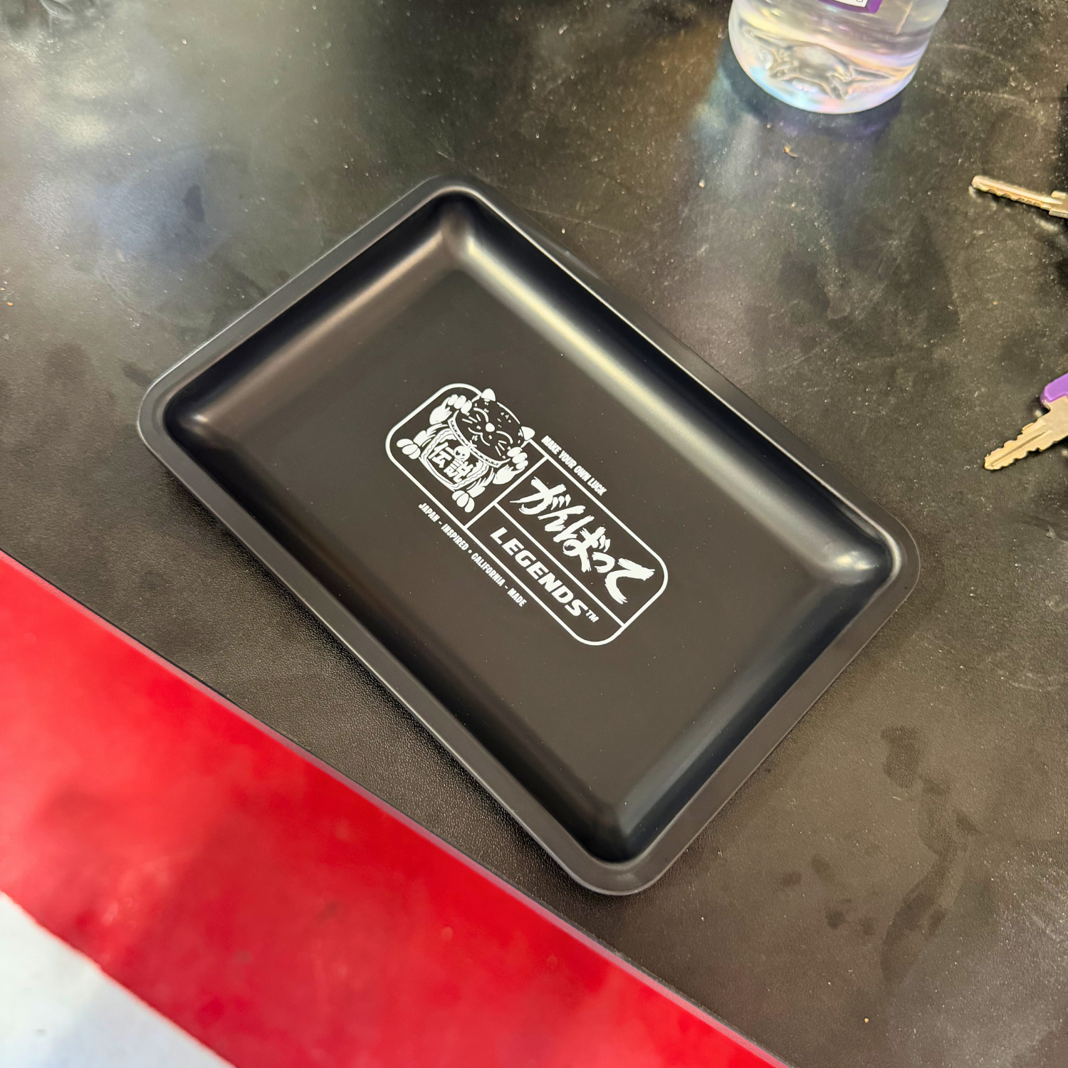 Key Tray - Black Your Luck