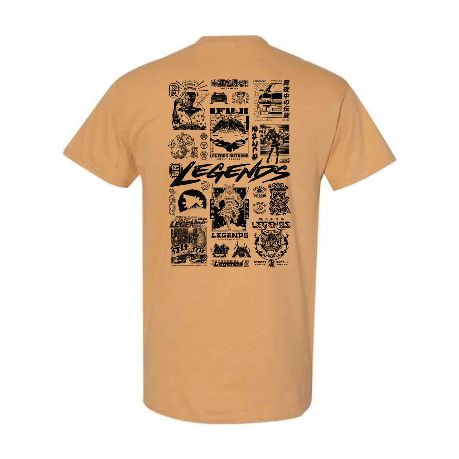 * Tshirt - Yellow Highlights