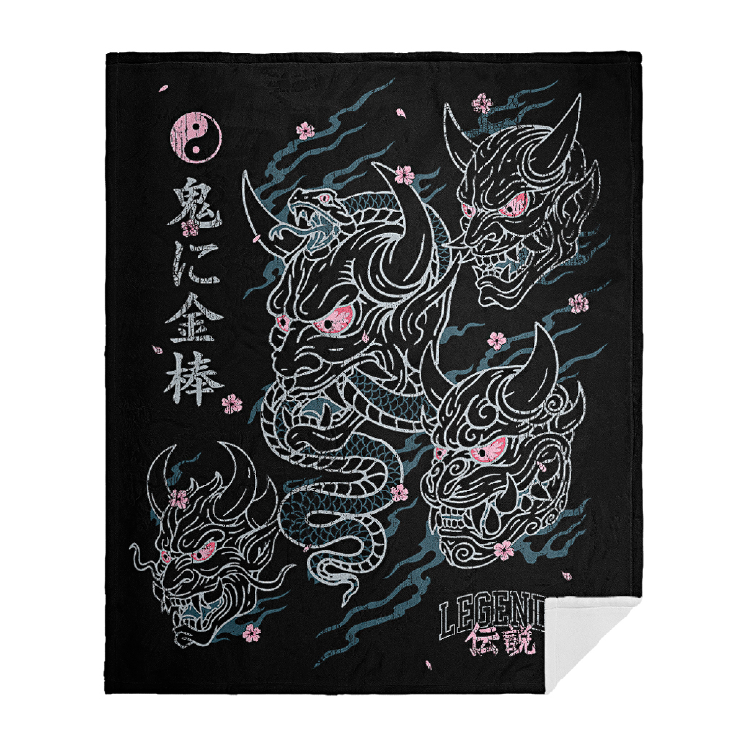 Blanket - Black Oni