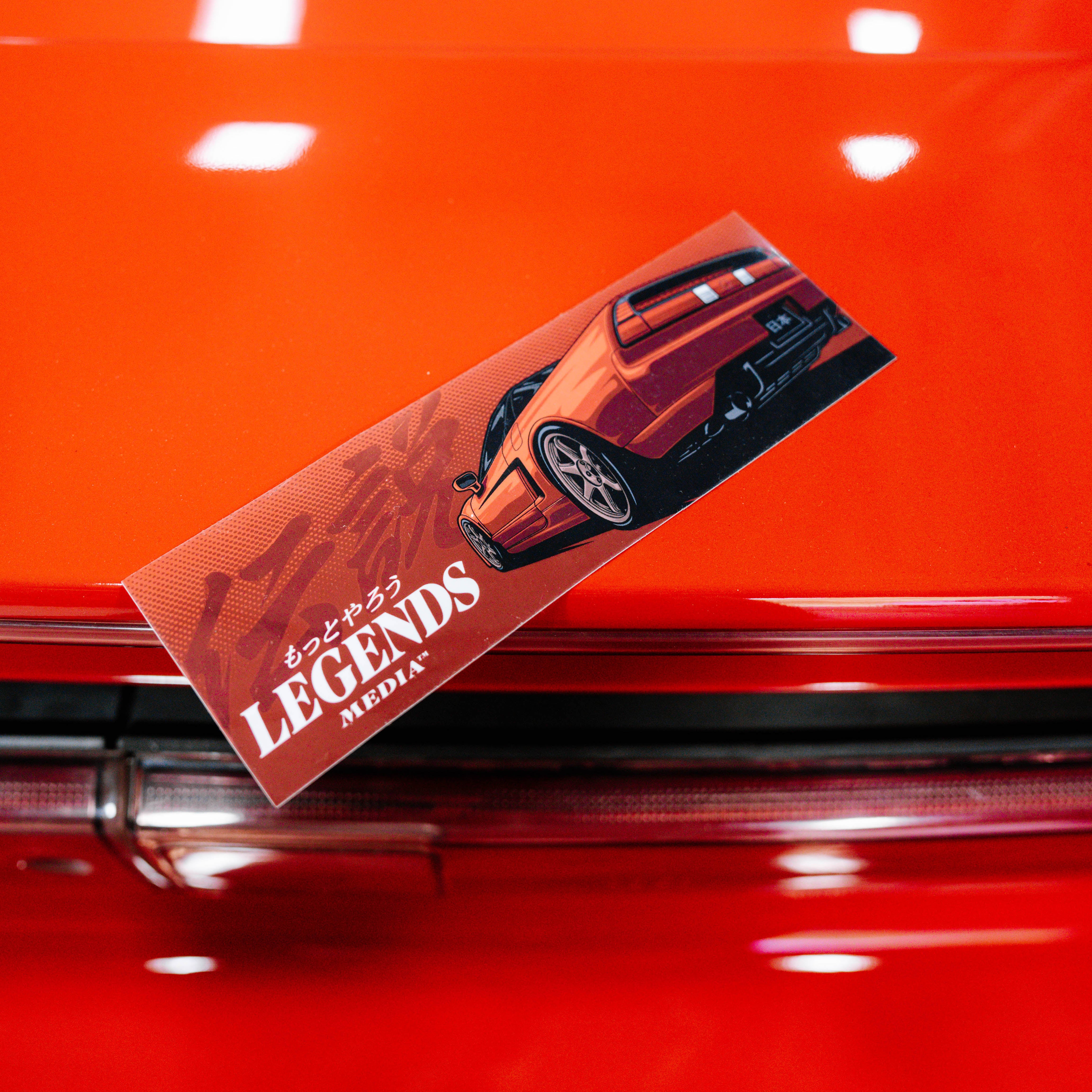 Box Sticker - Red NSX