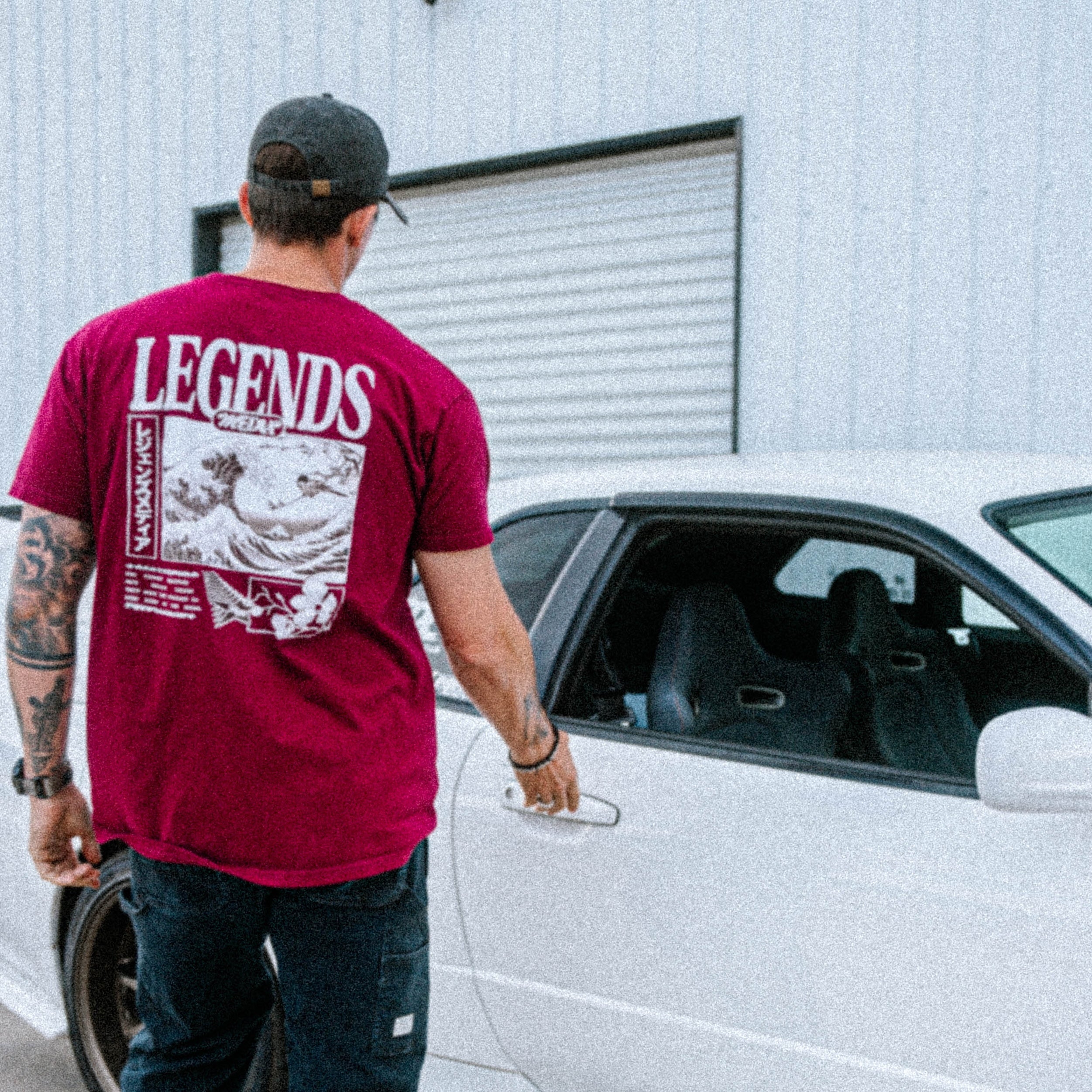 Tshirt - Maroon Nami