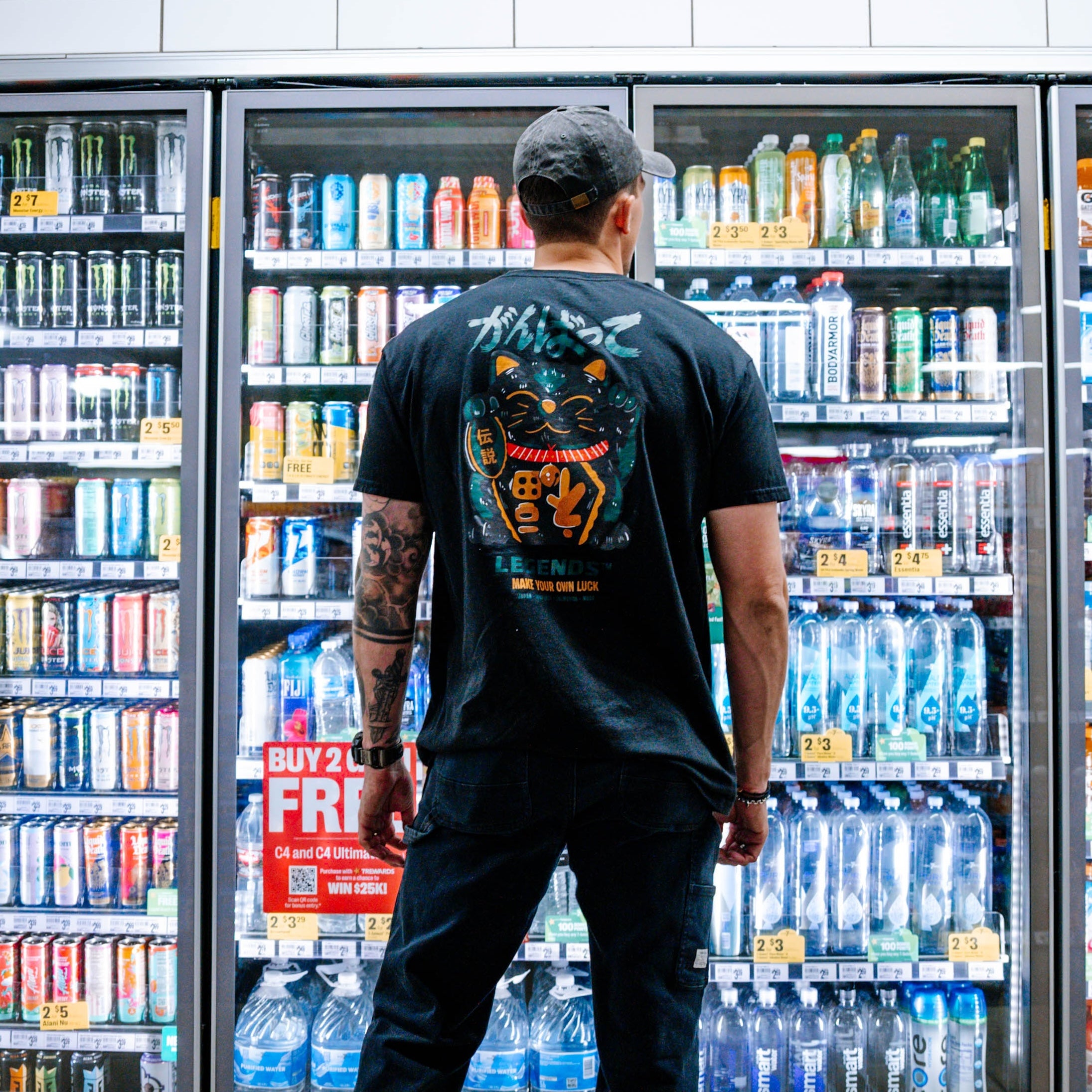 Tshirt - Black Your Luck