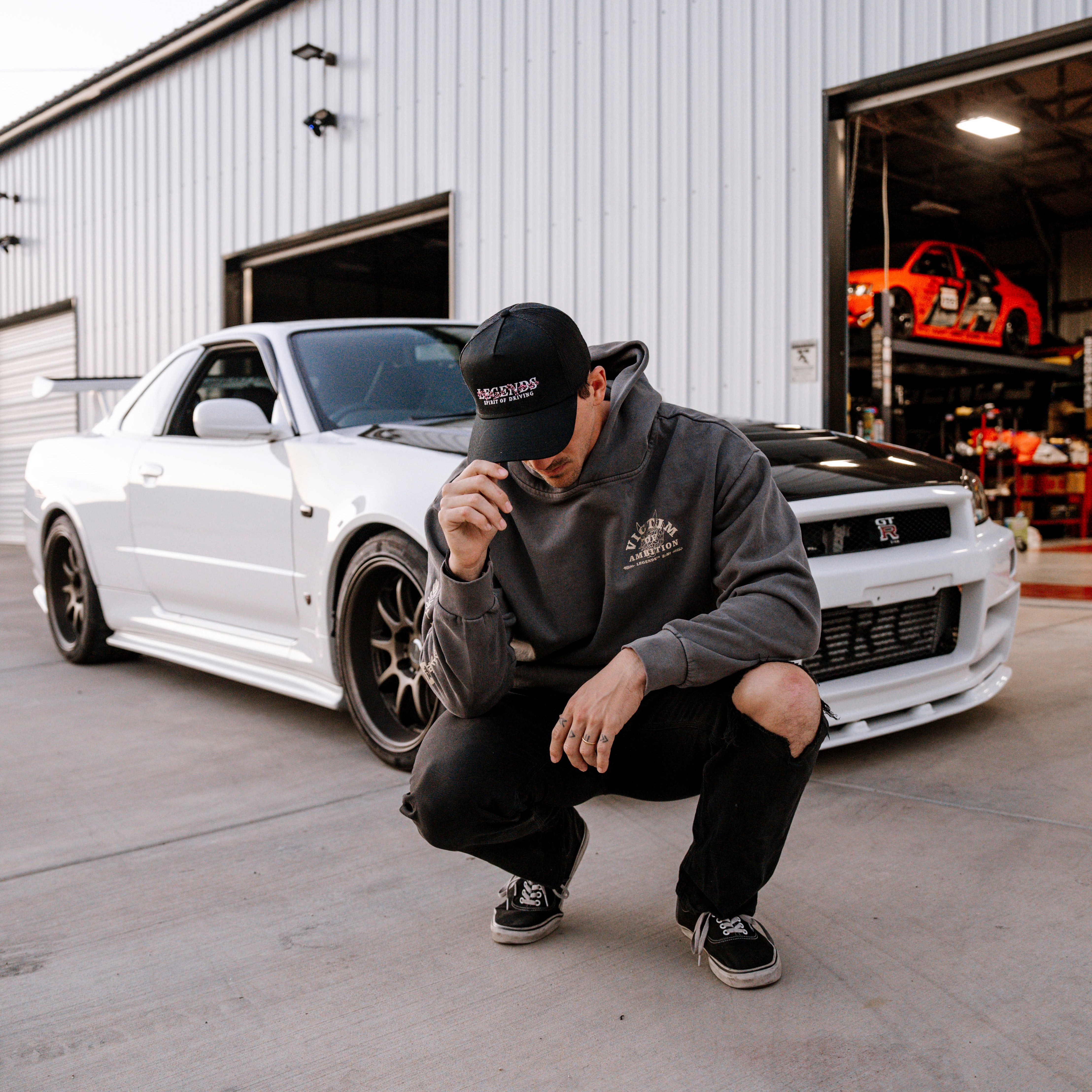 Hoodie - Grey Ambition