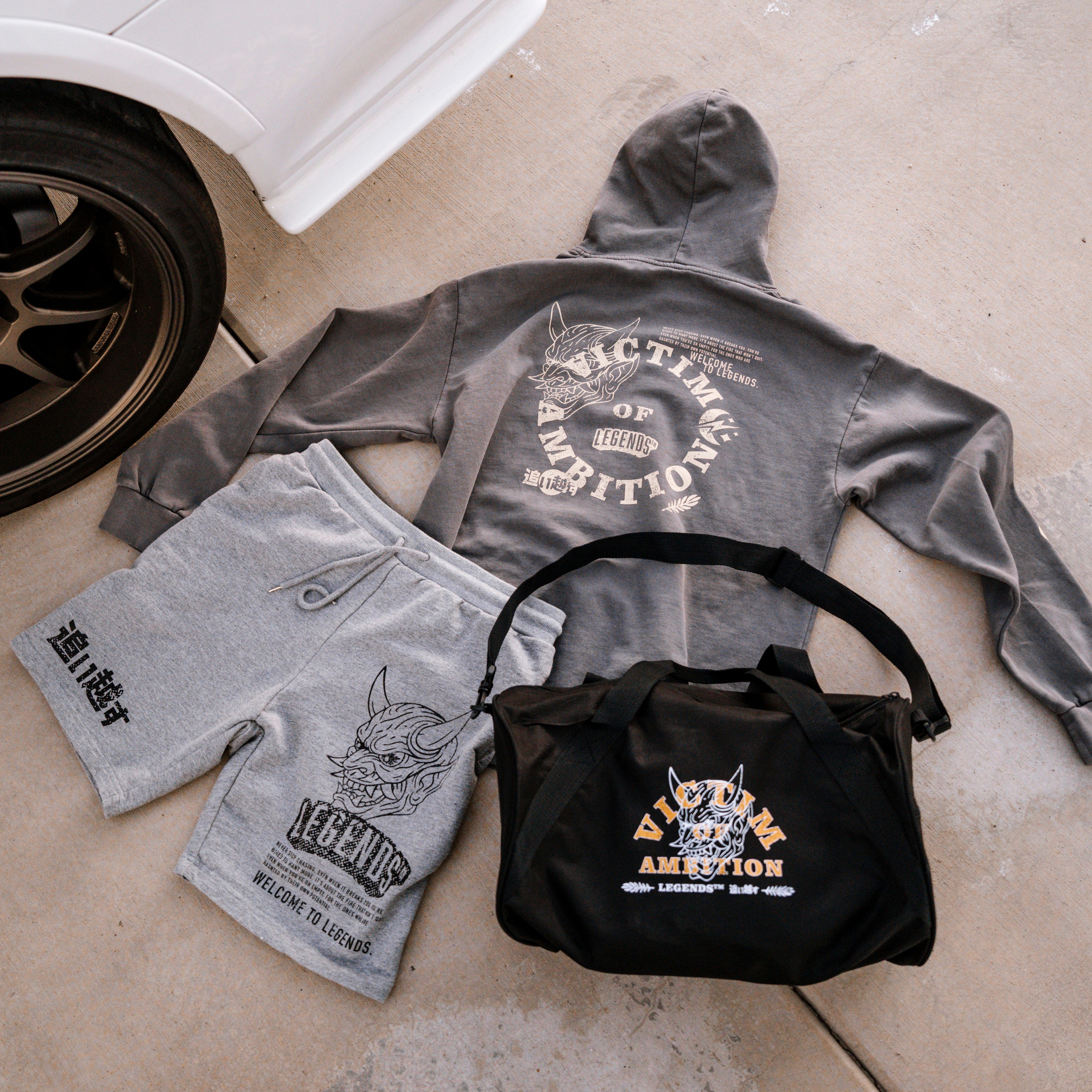 Shorts - Grey Ambition