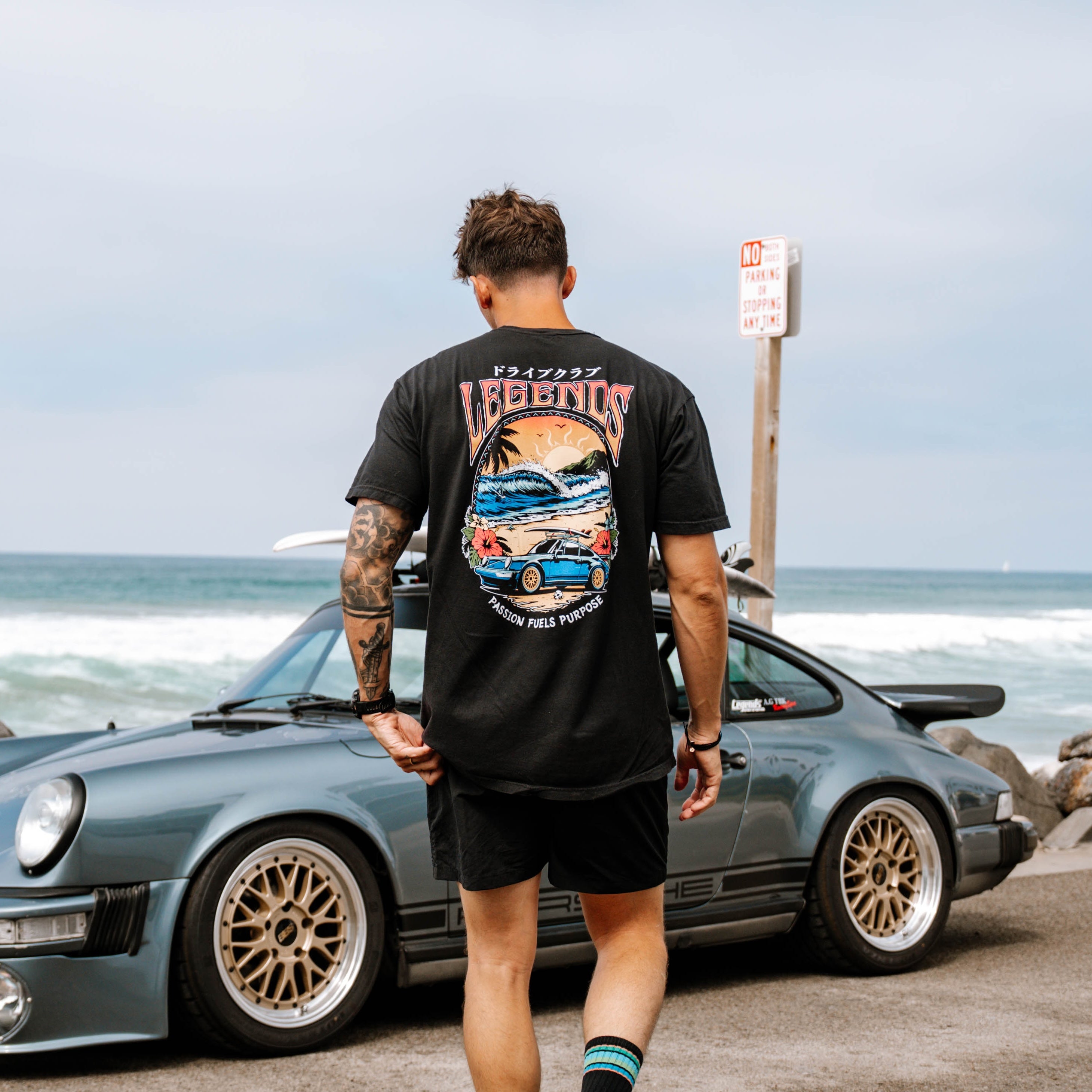 Tshirt - Black Endless Summer