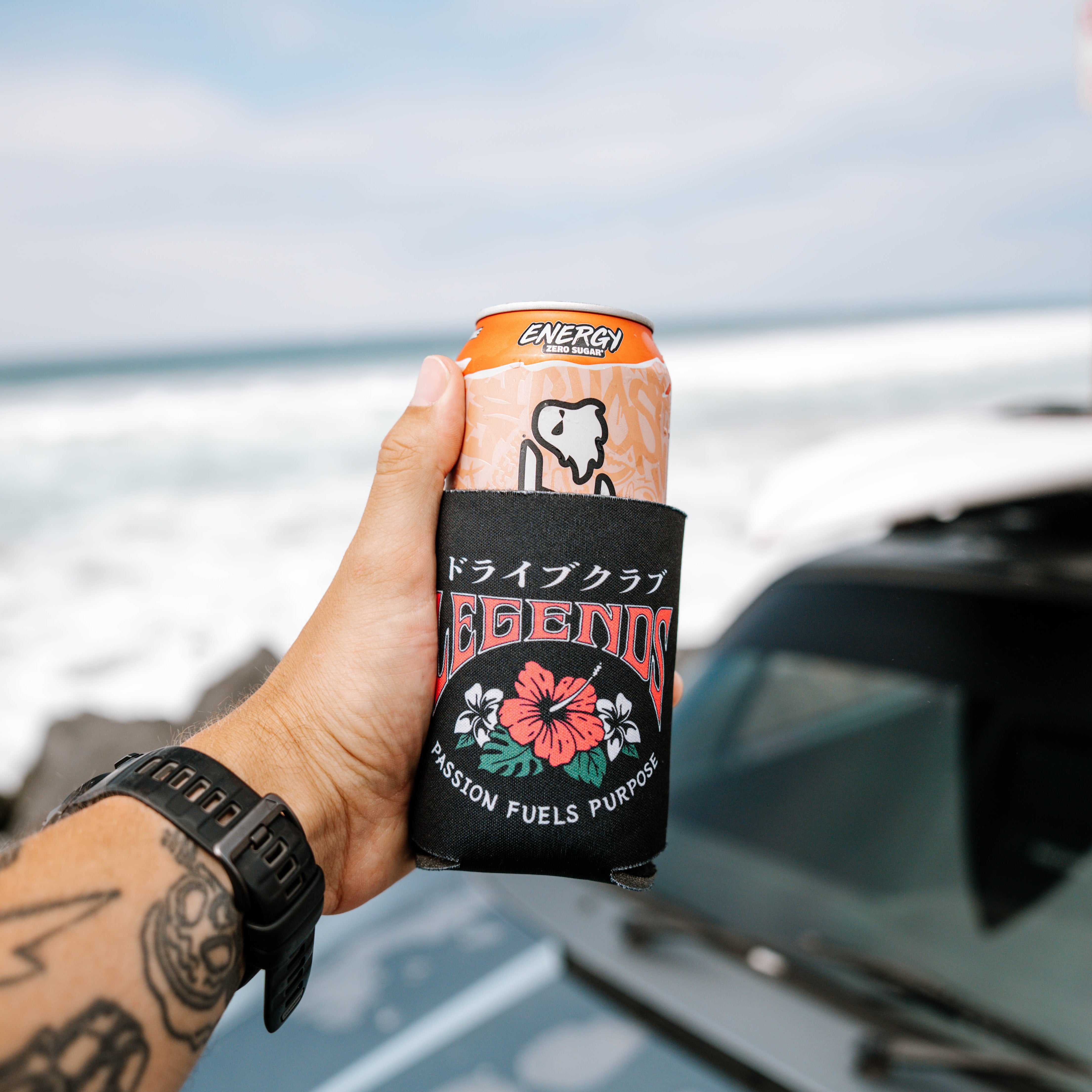Koozie - Black Endless Summer