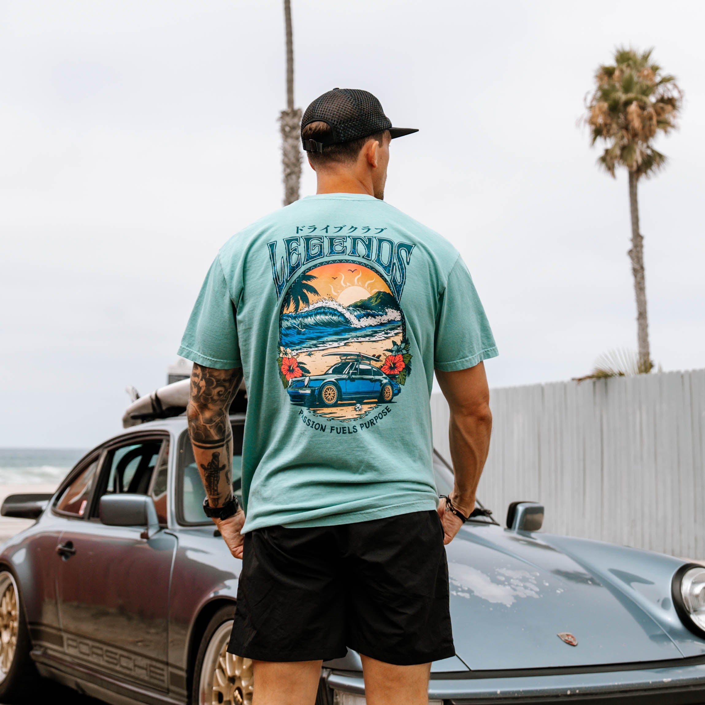 Tshirt - Teal Endless Summer