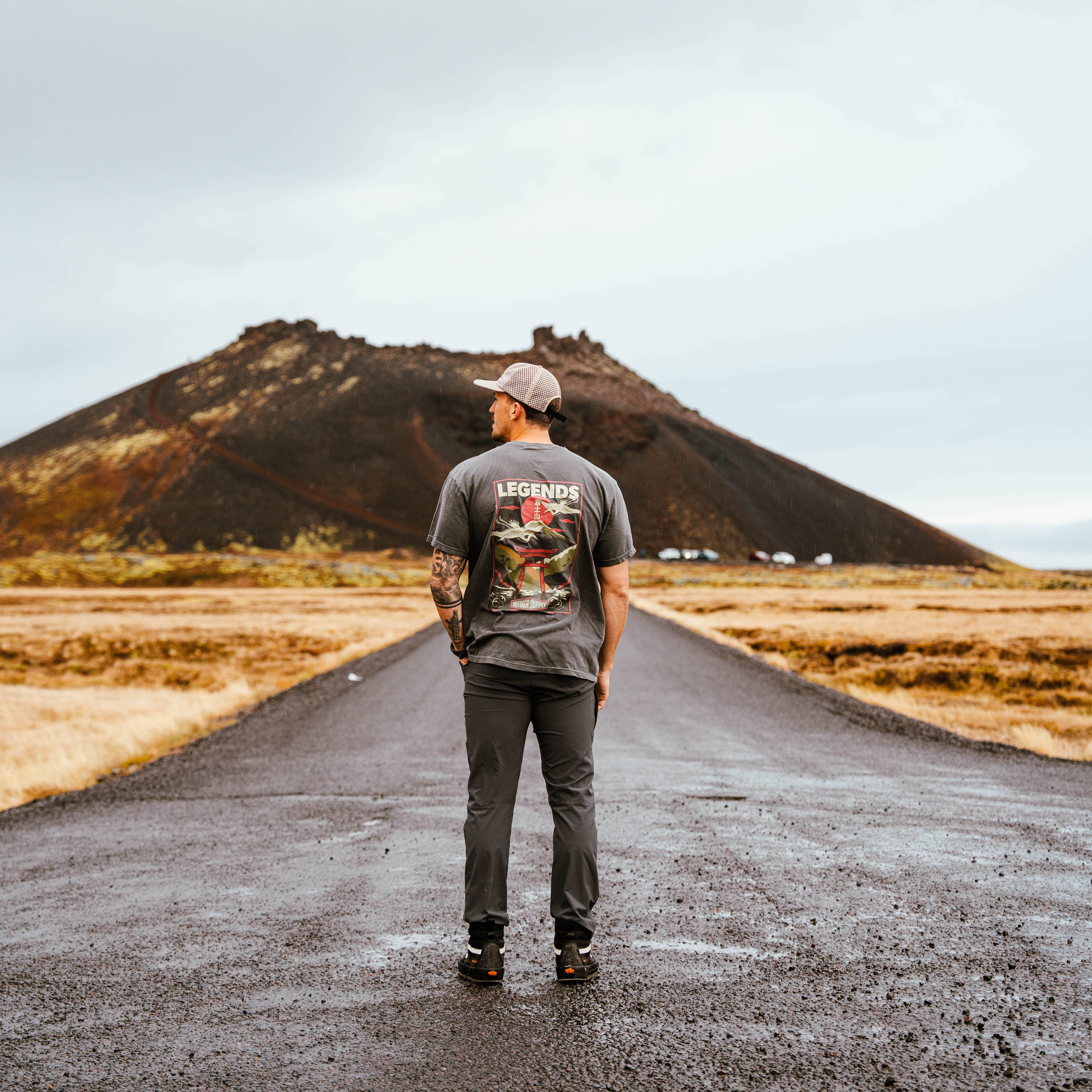 Tshirt - Grey Fuji Outdoor Supply