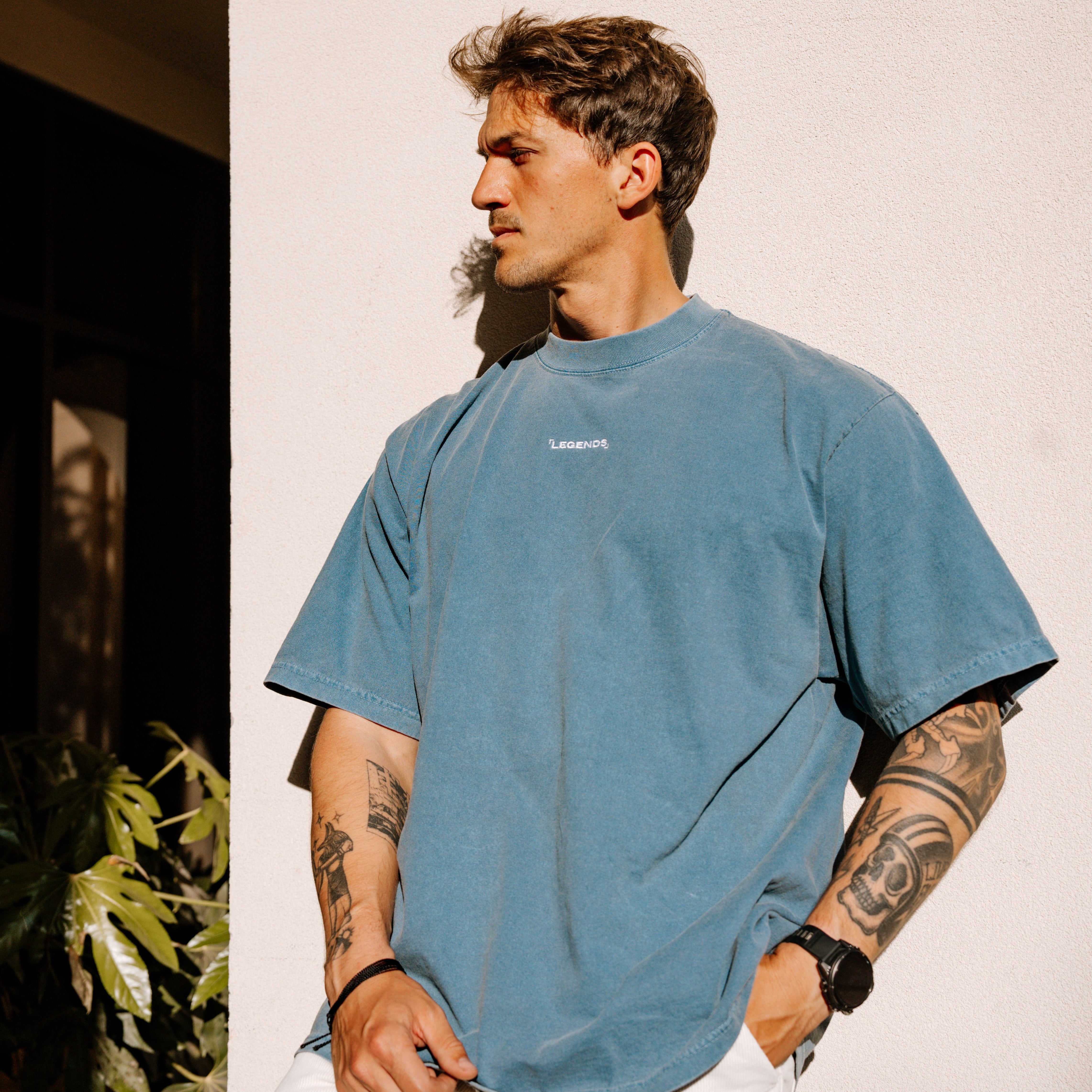Tshirt - Light Blue Signature Premium