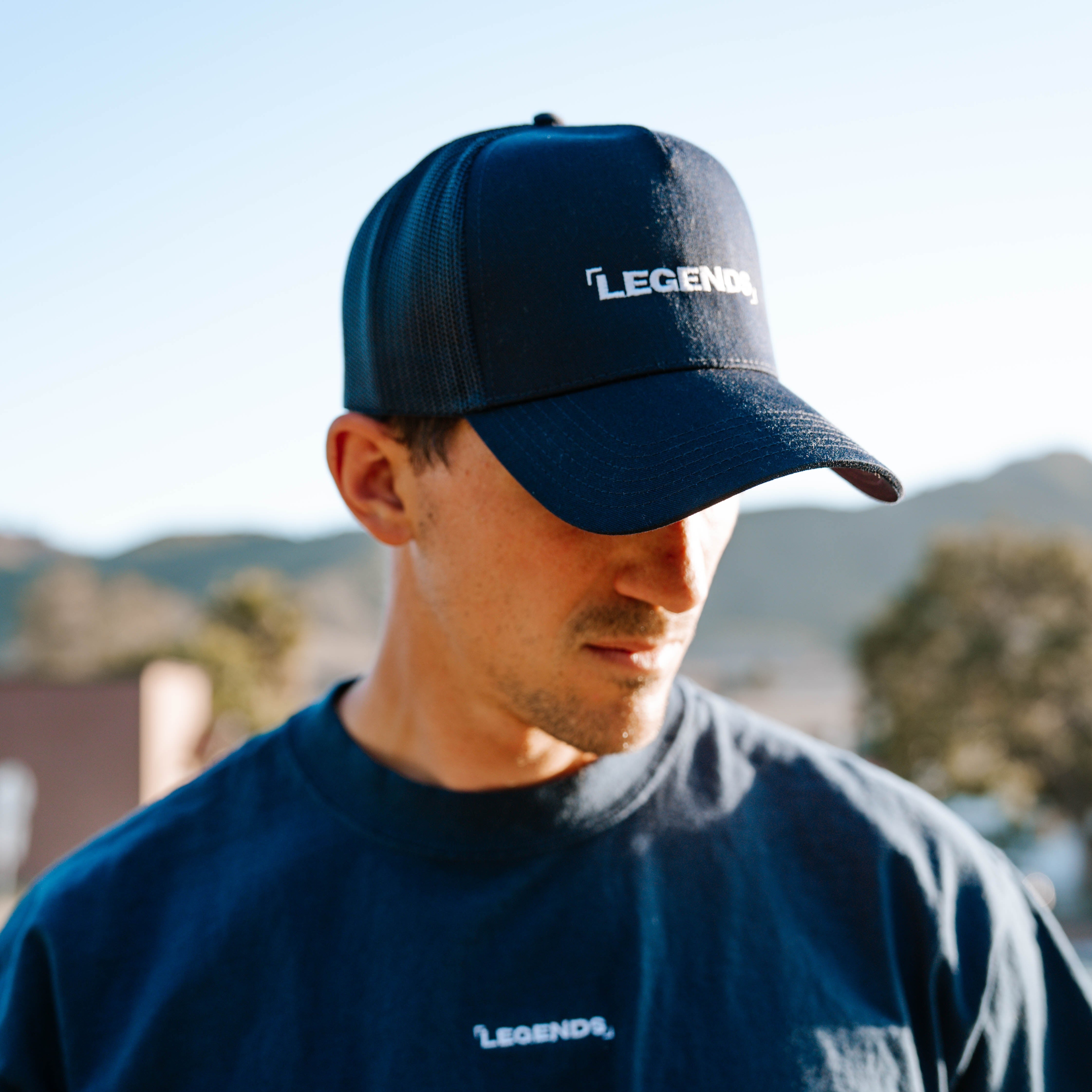 Trucker Hat - Navy Signature