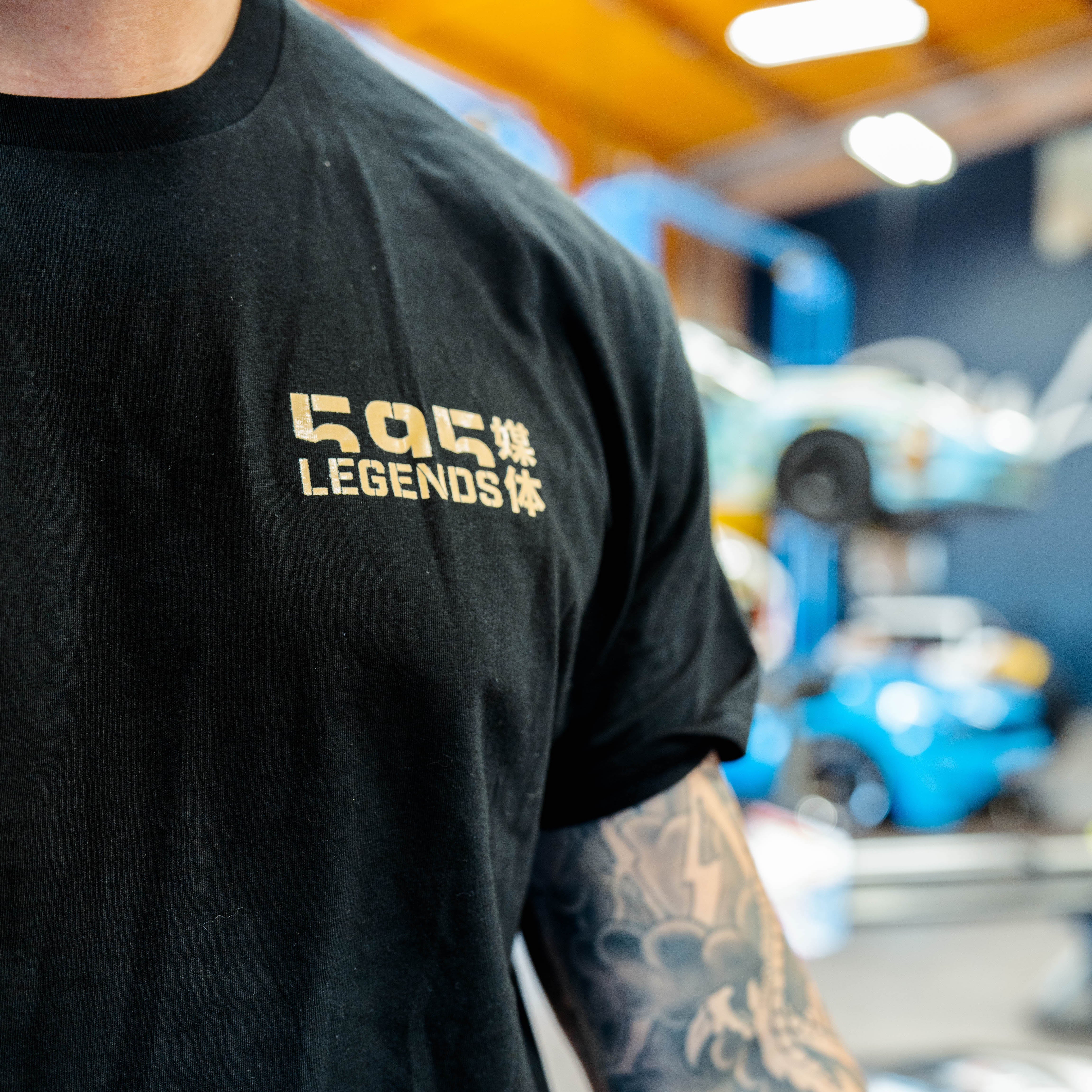 Tshirt - Black 595 Racing