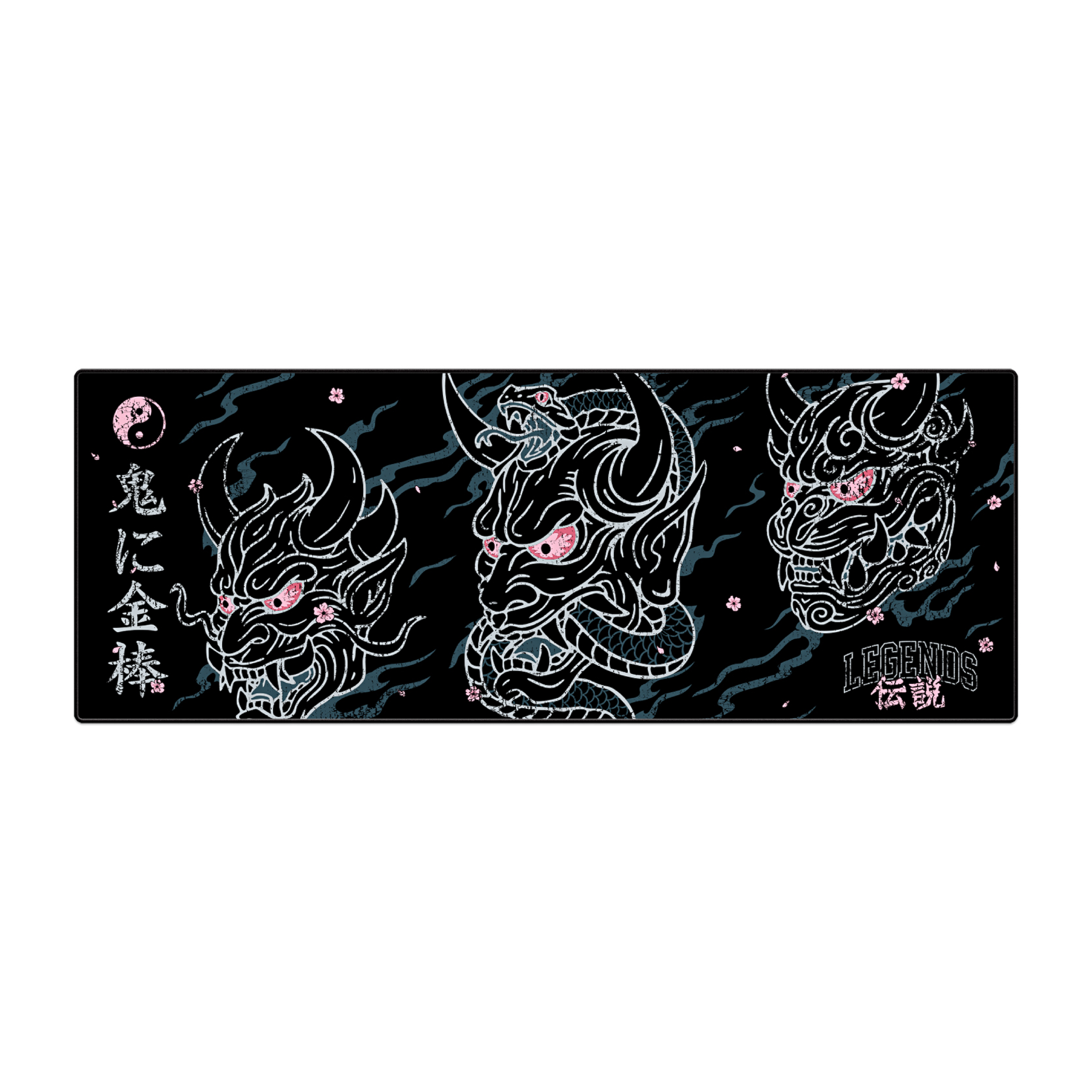 Gaming Mouse Pad - Black Oni