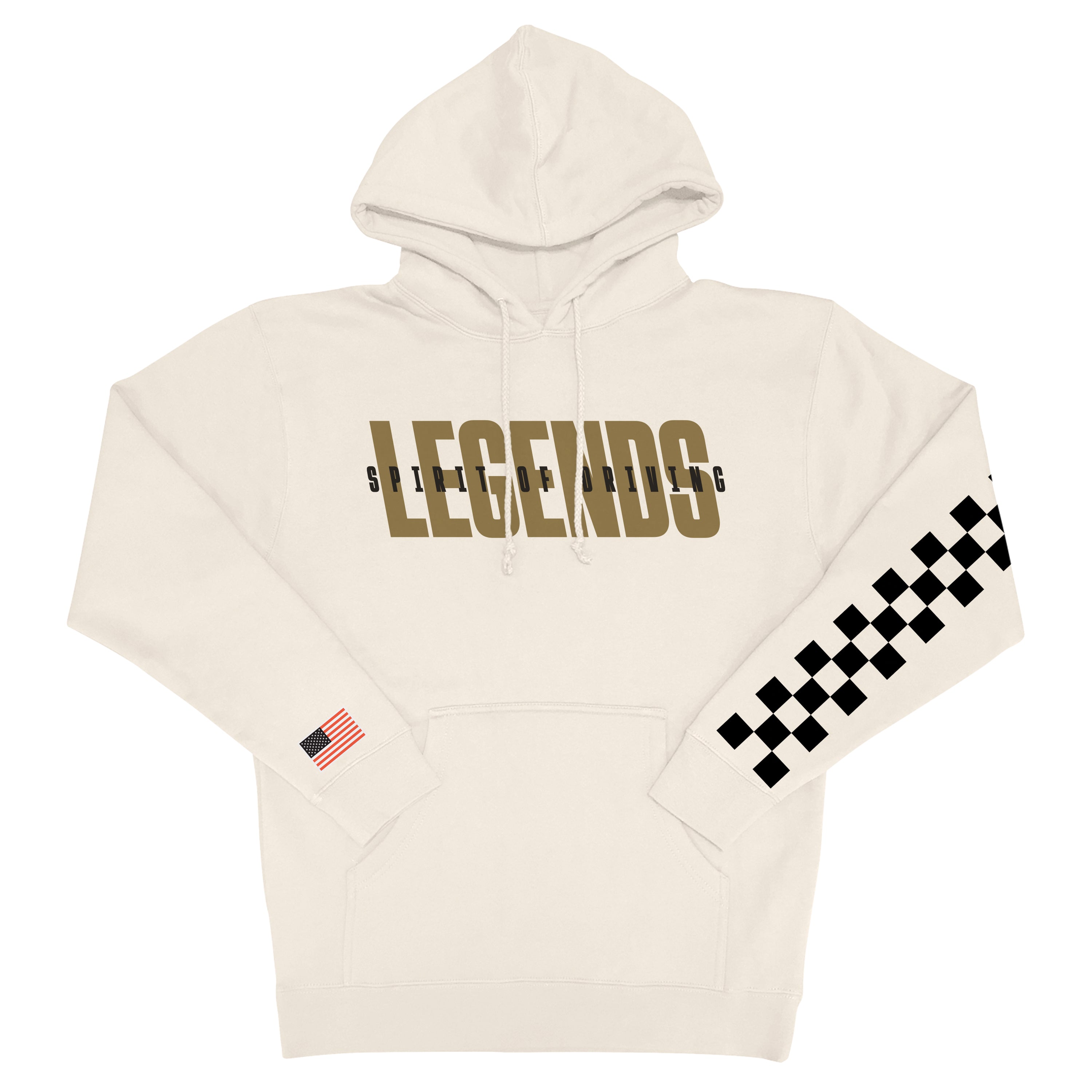 Hoodie - Tan Formula 1